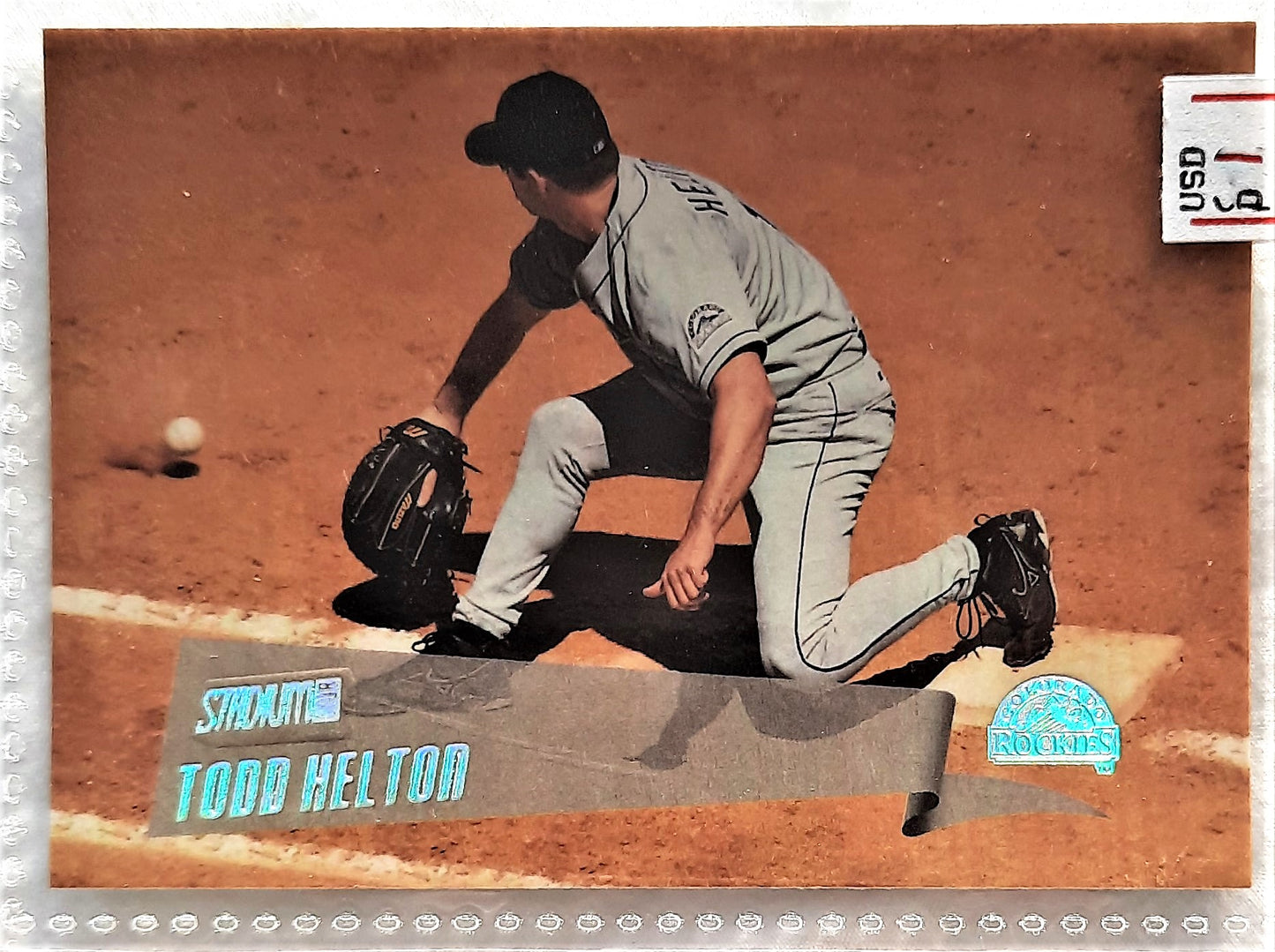 TOPPS 2000 Stadium Club Todd Helton Colorado Rockies #193 Baseball Card