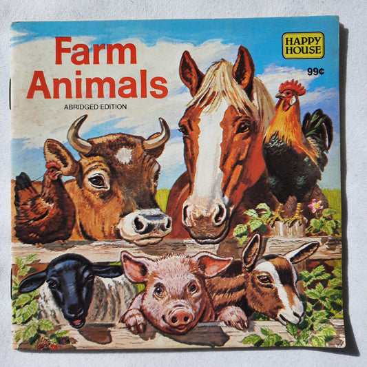 Farm Animals Abridged Edition by Hans Helweg (Very good, 1983, Pbk, 24 pages, Happy House Books)