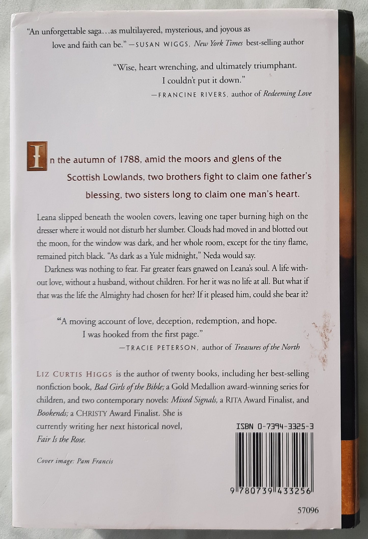 Thorn in My Heart by Liz Curtis Higgs (Lowlands of Scotland #1, Very good, 2003, HC, 419 pages, WaterBrook Press)