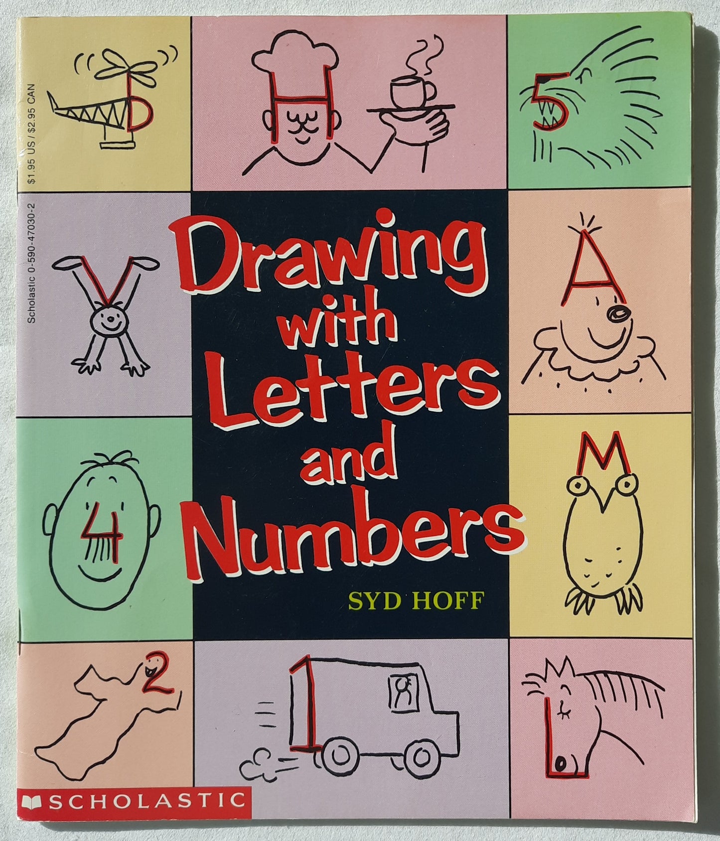 Drawing With Letters and Numbers by Syd Hoff (Very good, 1993, Pbk, 32 pages, Scholastic)