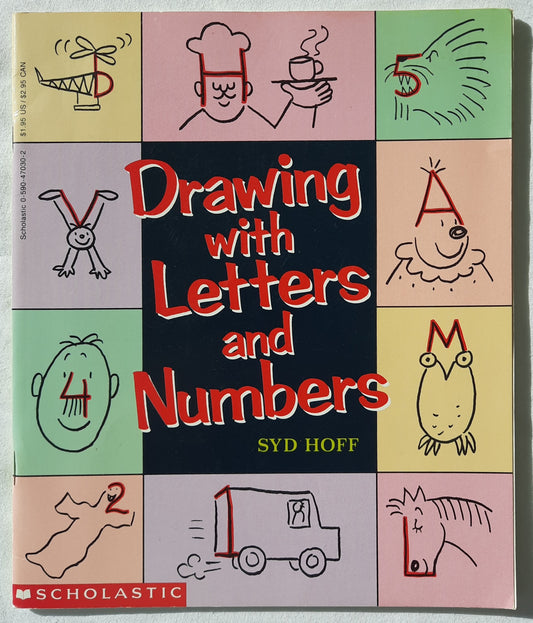 Drawing With Letters and Numbers by Syd Hoff (Very good, 1993, Pbk, 32 pages, Scholastic)