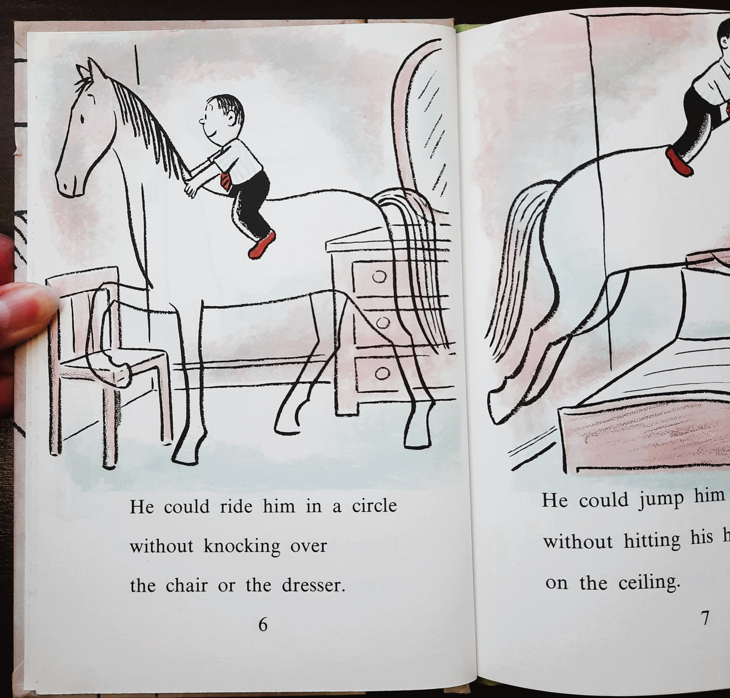 The Horse in Harry's Room by Syd Hoff (Good, 1970, HC, 64 pages, Weekly Reader Books)