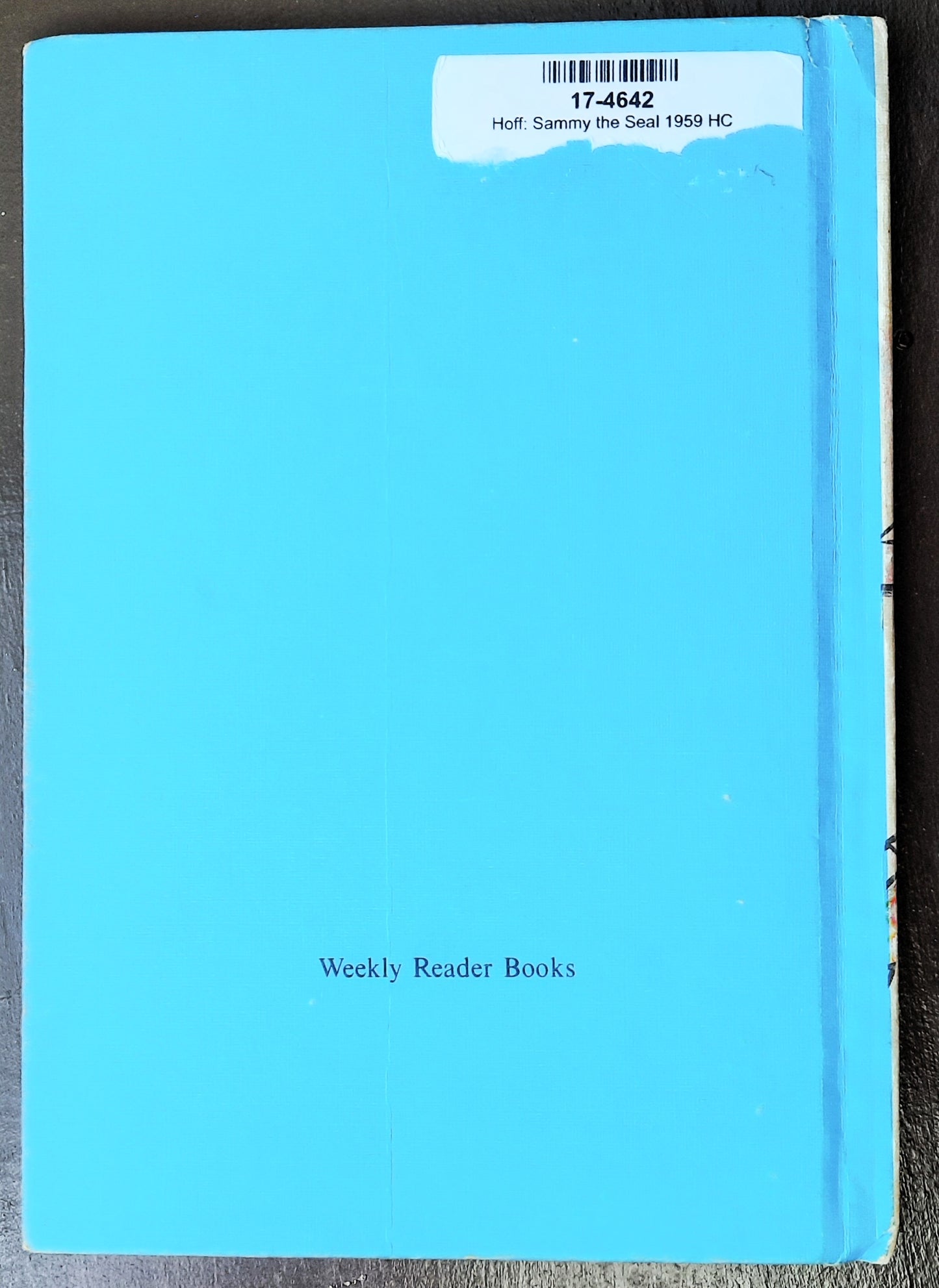 Sammy the Seal by Syd Hoff (Good, 1959, HC, 64 pages, Weekly Reader Books)