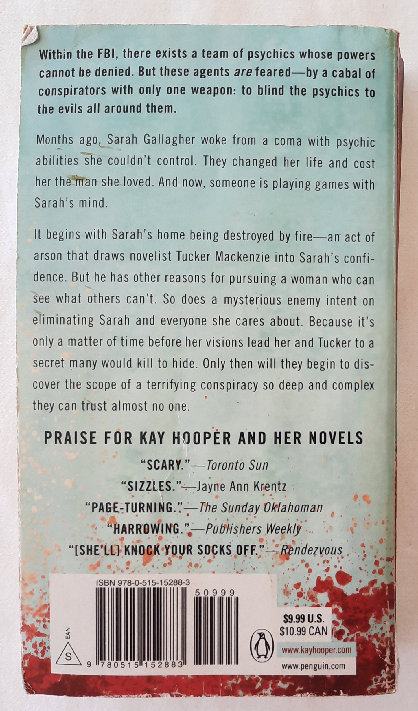 The First Prophet #1 by Kay Hooper (Bishop Files novel, Good, 2012, Pbk, 390 pages, Penguin)