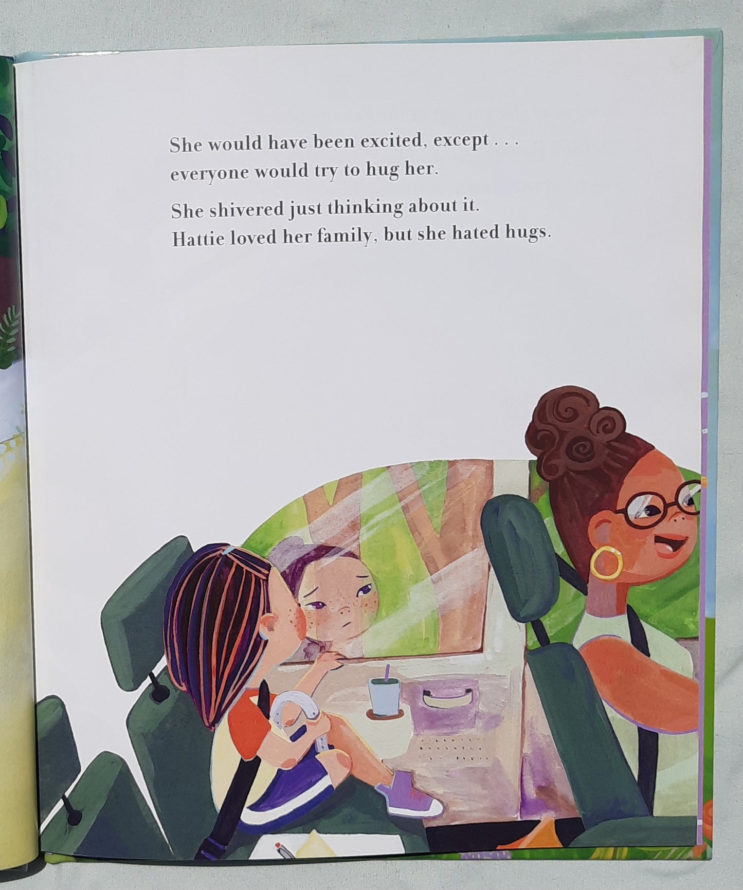 Hattie Hates Hugs by Sarah Hovorka; Heather Lee (New, 2022, HC, 32 pages, Beaming Books)