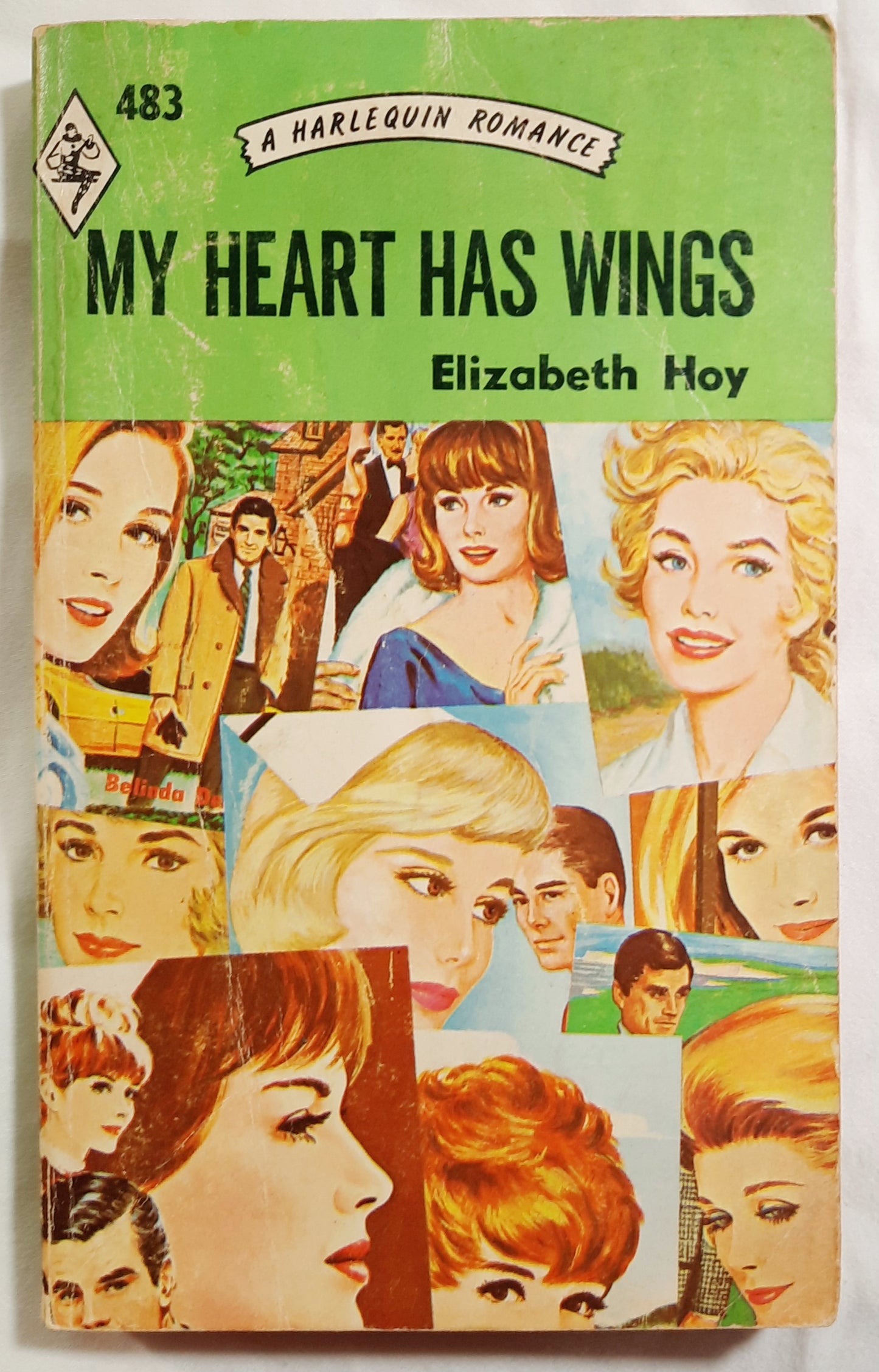 My Heart Has Wings by Elizabeth Hoy (Good, 1971, Pbk, 189 pages, Harlequin Romance)