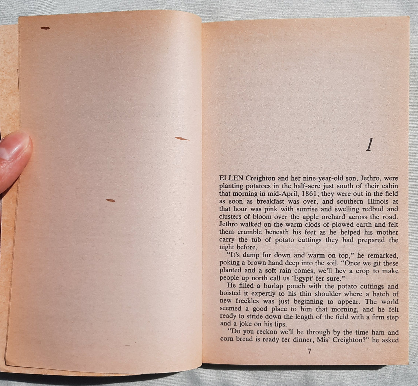 Across Five Aprils by Irene Hunt (Good, 1986, Pbk, 190 pages, Berkley Books)