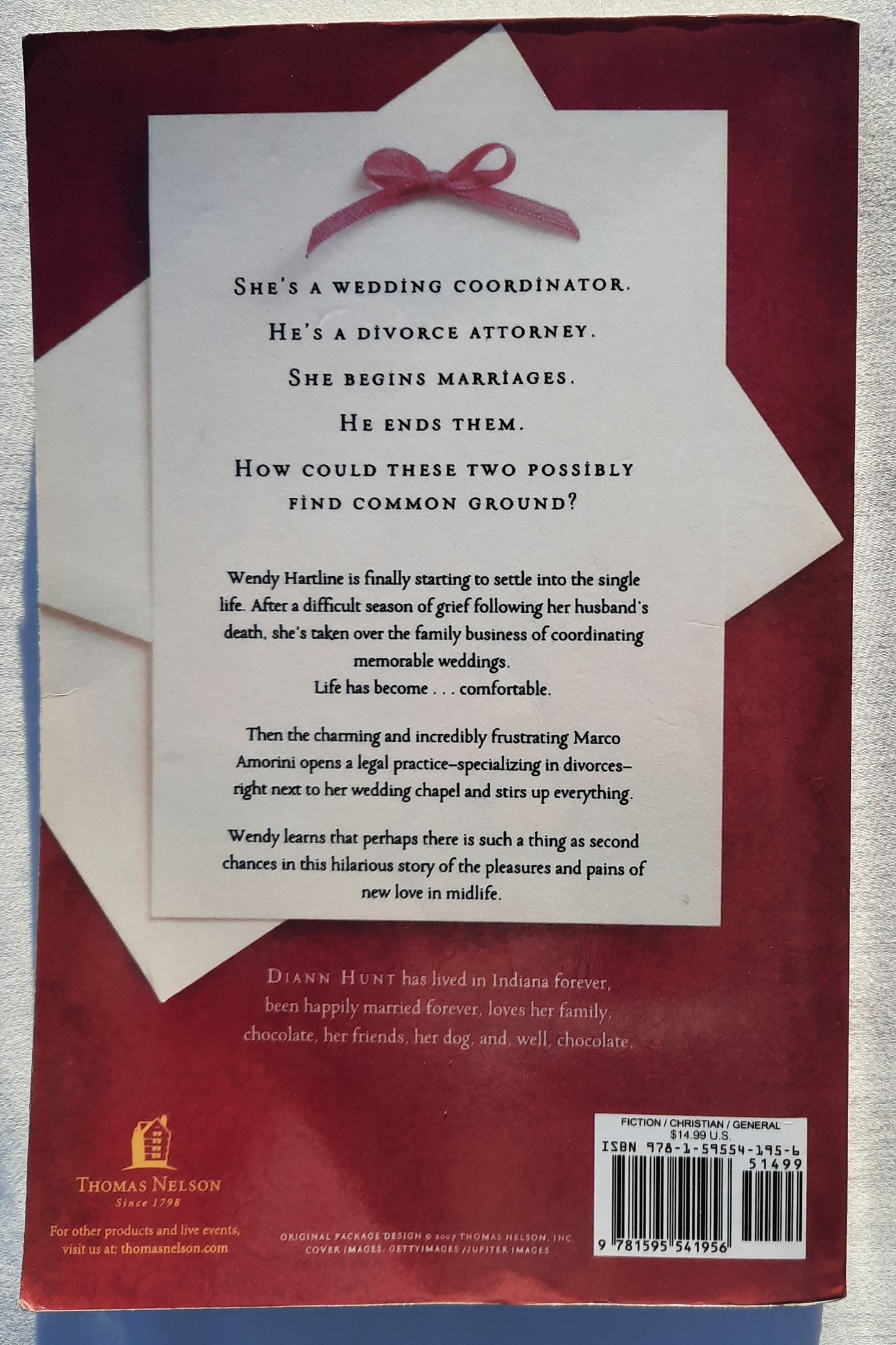 For Better or for Worse by Diann Hunt (Very good, 2007, PBK, 298 pages, Thomas Nelson)