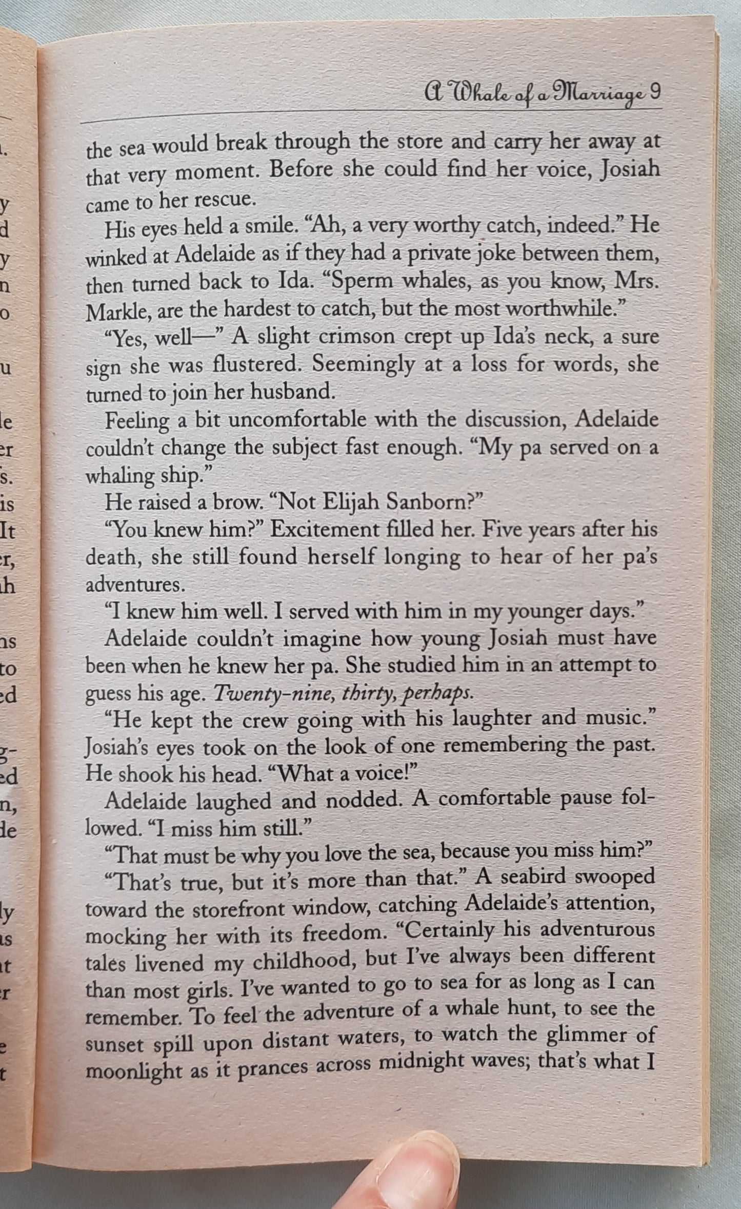 A Whale of a Marriage by Diann Hunt (Very good, 2004, Pbk, 170 pages, Heartsong Presents)