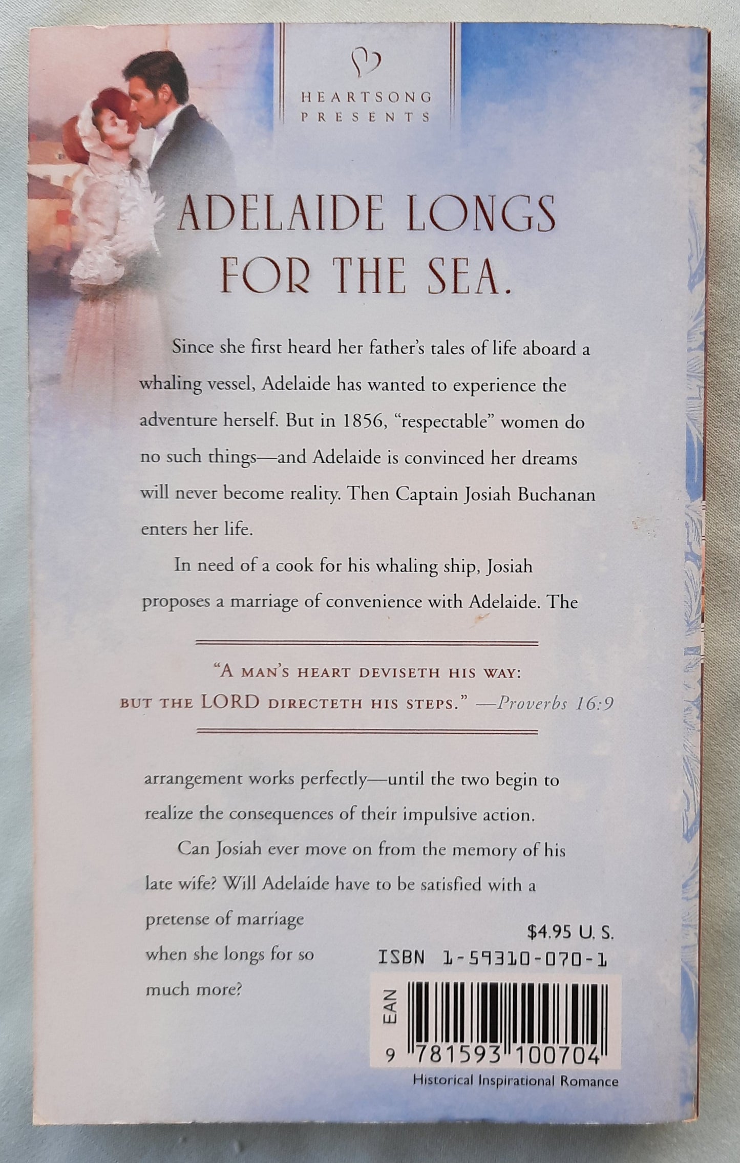 A Whale of a Marriage by Diann Hunt (Very good, 2004, Pbk, 170 pages, Heartsong Presents)