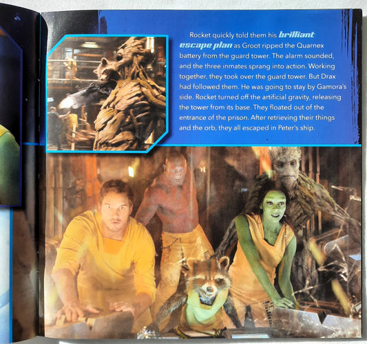 Guardians of the Galaxy by Megan Ilnitzki (Very Good, 2017, PBk, 32 pages, Marvel Kids)