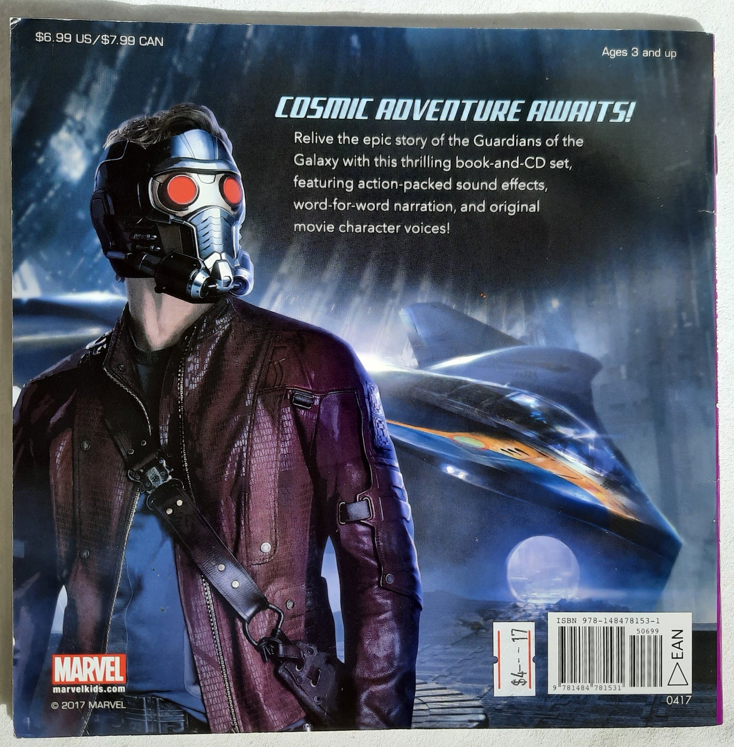 Guardians of the Galaxy by Megan Ilnitzki (Very Good, 2017, PBk, 32 pages, Marvel Kids)