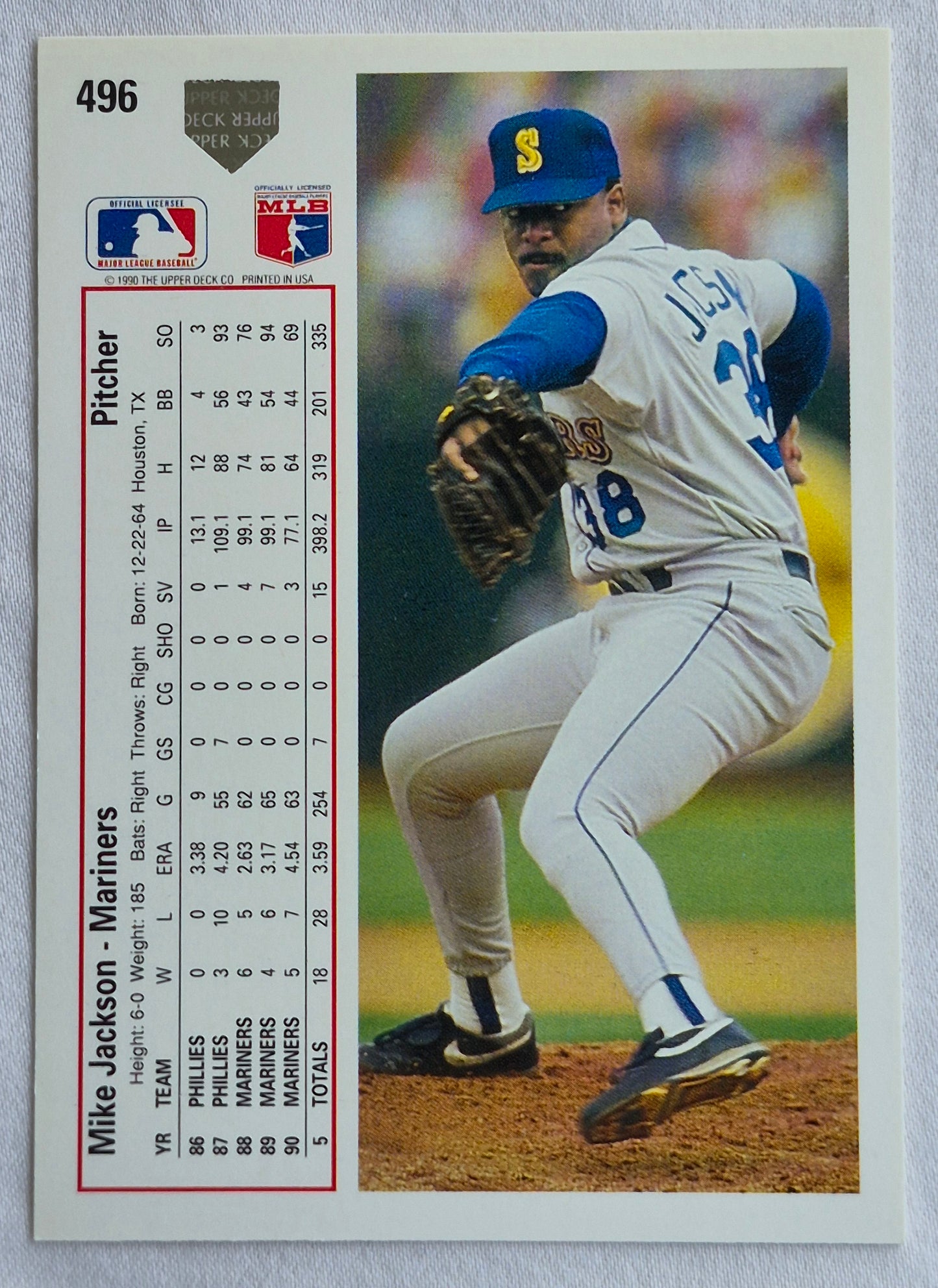 Scott Bailes California Angels Relief Pitcher 1992 Score #331 Baseballkarte (Exzellent)