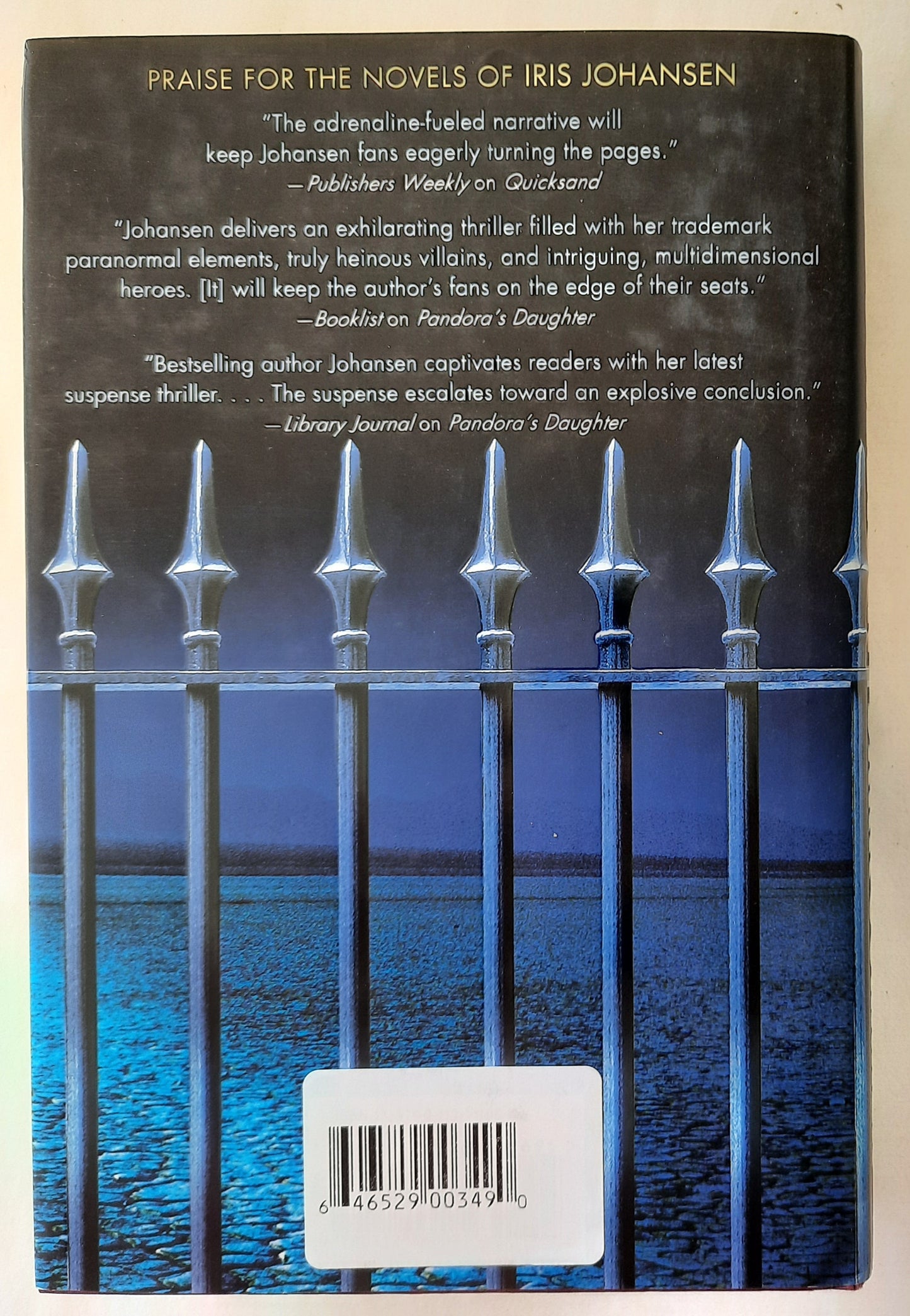 Dark Summer by Iris Johansen (Very good, 2008, HC, 378 pages, St. Martin's Press)