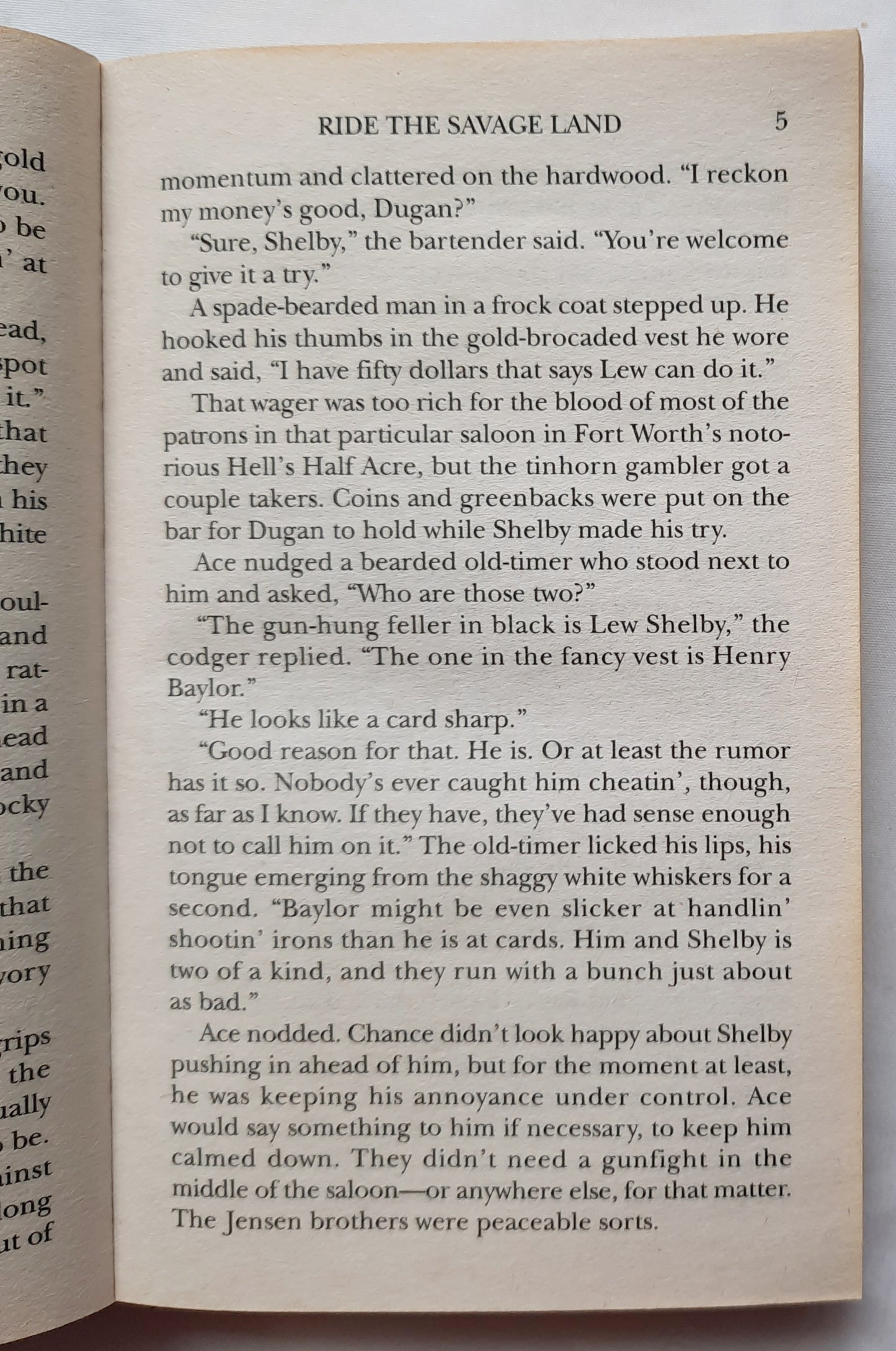 Those Jensen Boys! Ride the Savage Land by William W. Johnstone; J.A. Johnstone (Good, 2018, PBK, 378 pages, Kensington Books)
