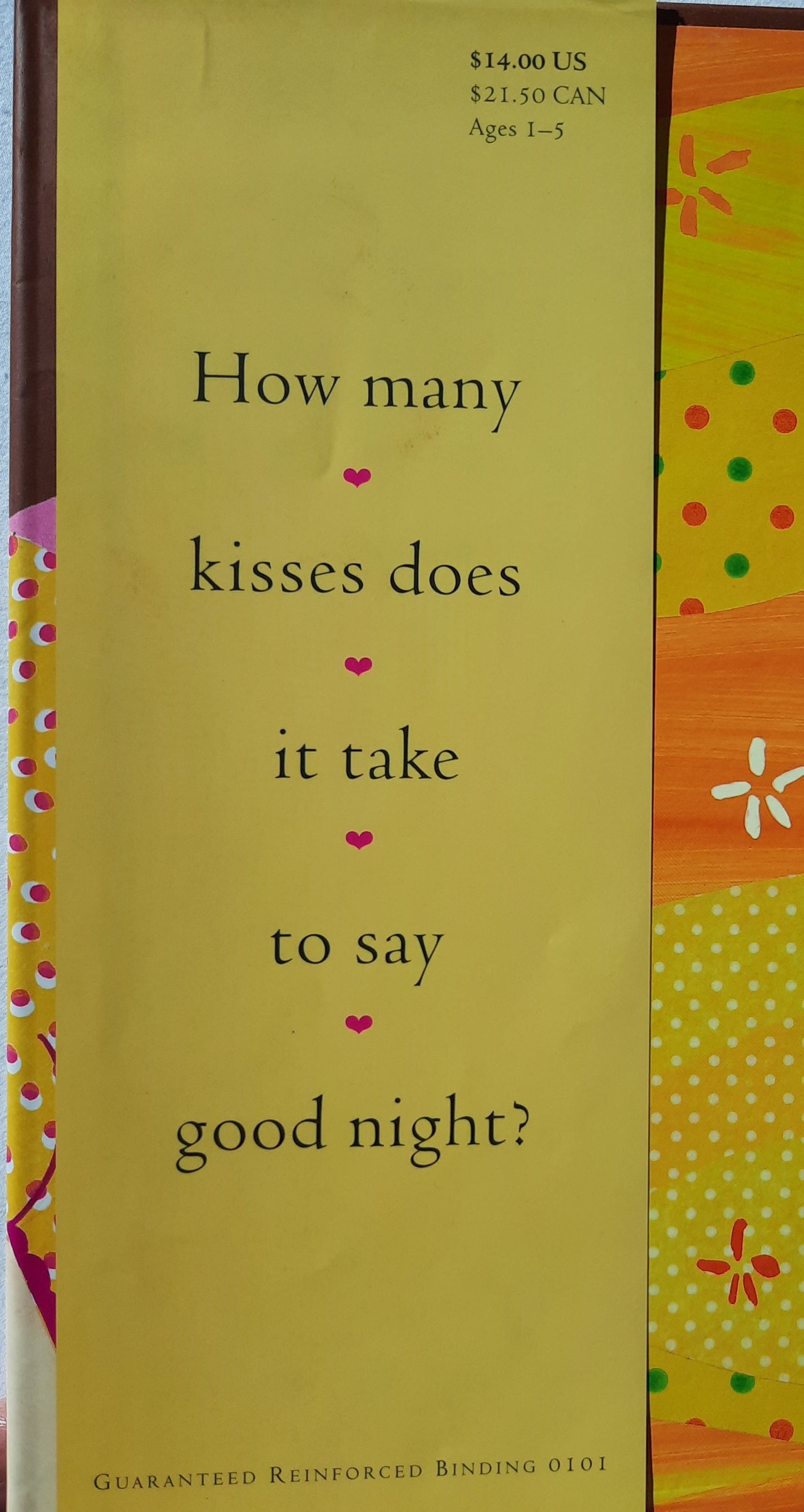 Counting Kisses by Karen Katz (Very good, 2001, HC, 32 pages, Margaret K. McElderry Books)