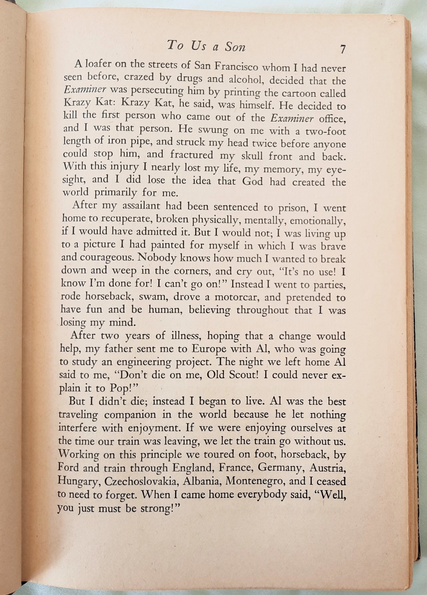 Three Came Home by Agnes Newton Keith (Good, 1947, HC, 317 pages, Little, Brown and Co.)