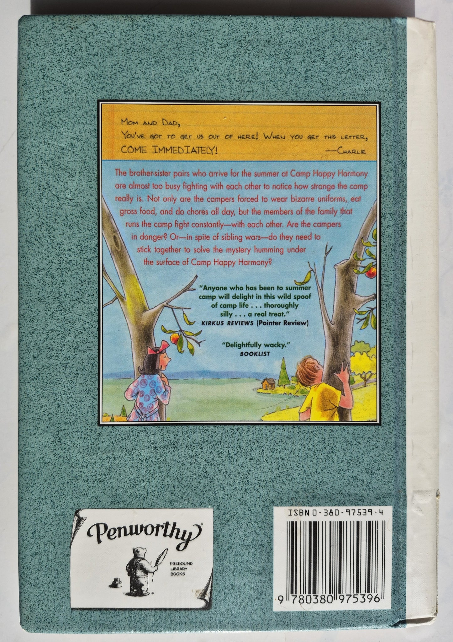 Letters from Camp von Kate Klise; M. Sarah Klise (Gut, 2000, HC, 179 Seiten, HarperTrophy)