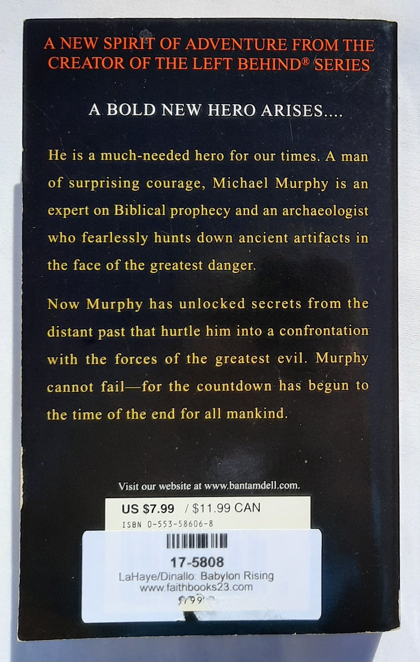 Babylon Rising #1 by Tim LaHaye; Greg Dinallo (Very good, 2003, Pbk, 419 pages, Bantam Dell)