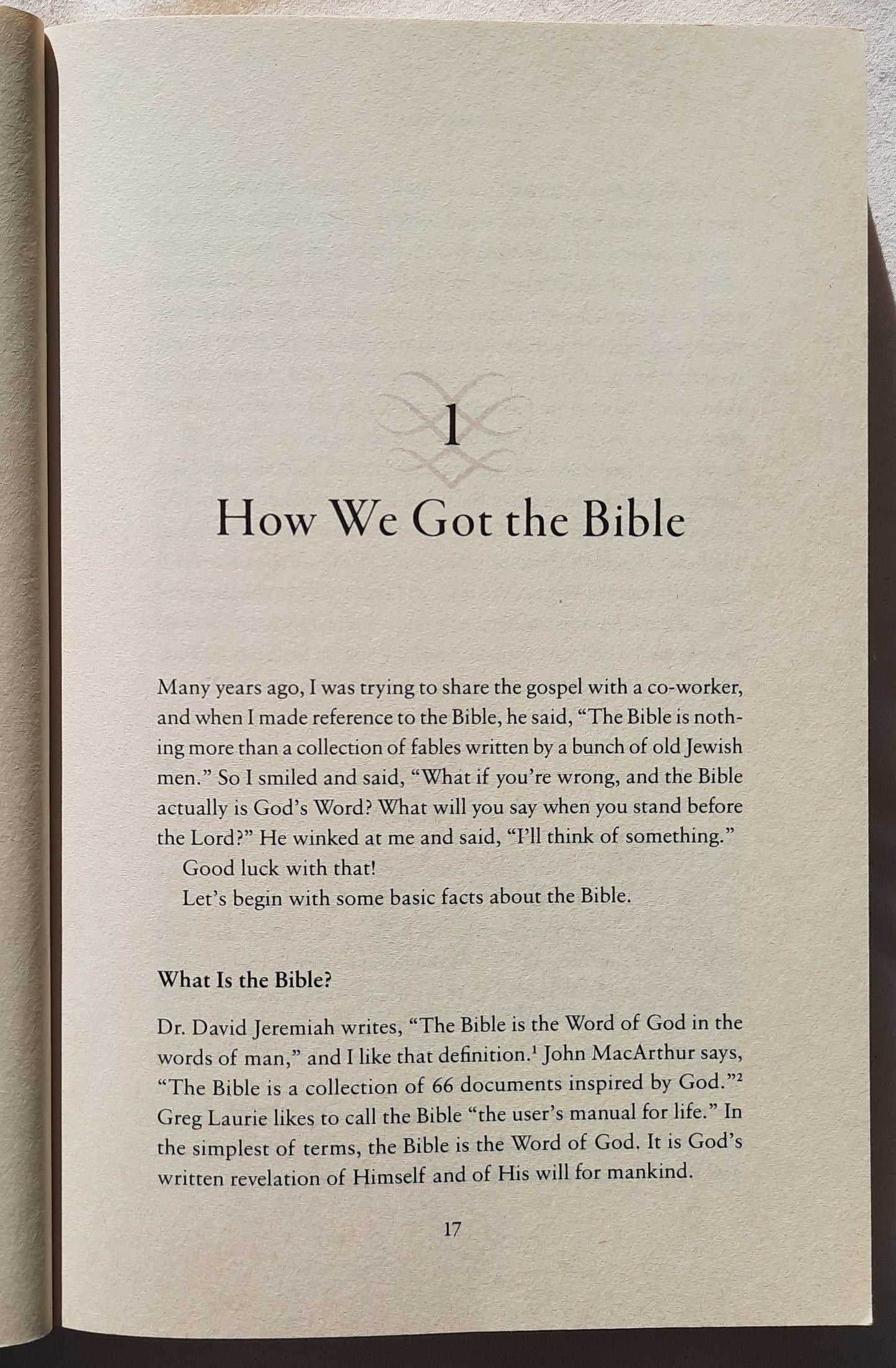 Unlocking the Bible: What It Is, How We Got It, and Why We Can Trust It by Jeff Lasseigne (Very good, 2016, PBK, 315 pages, Baker Books)