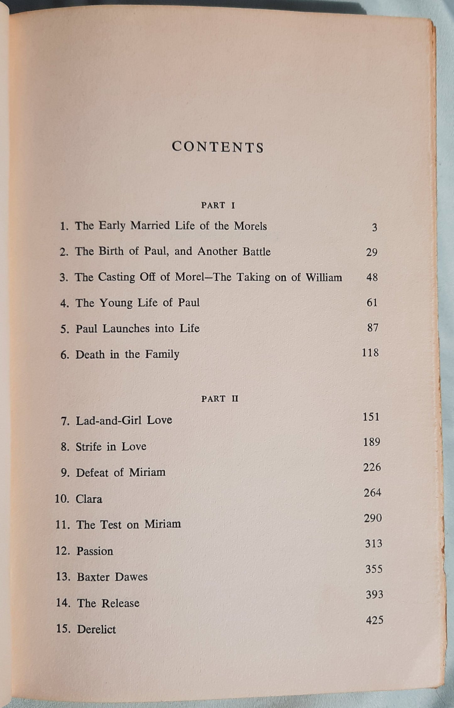 Sons and Lovers by D.H. Lawrence (Very good, 1913, HC, 436 pages, The Viking Press)