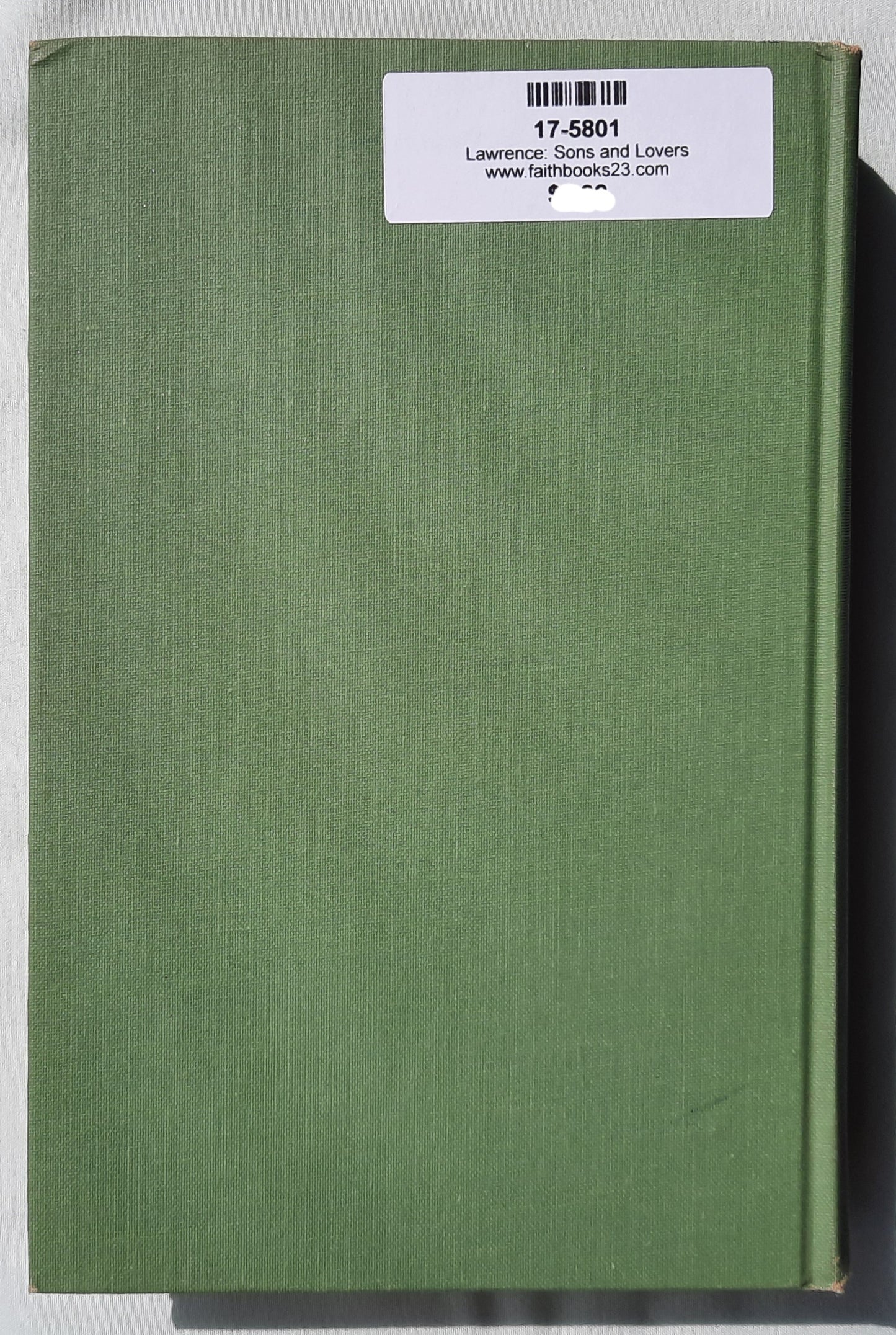 Sons and Lovers by D.H. Lawrence (Very good, 1913, HC, 436 pages, The Viking Press)