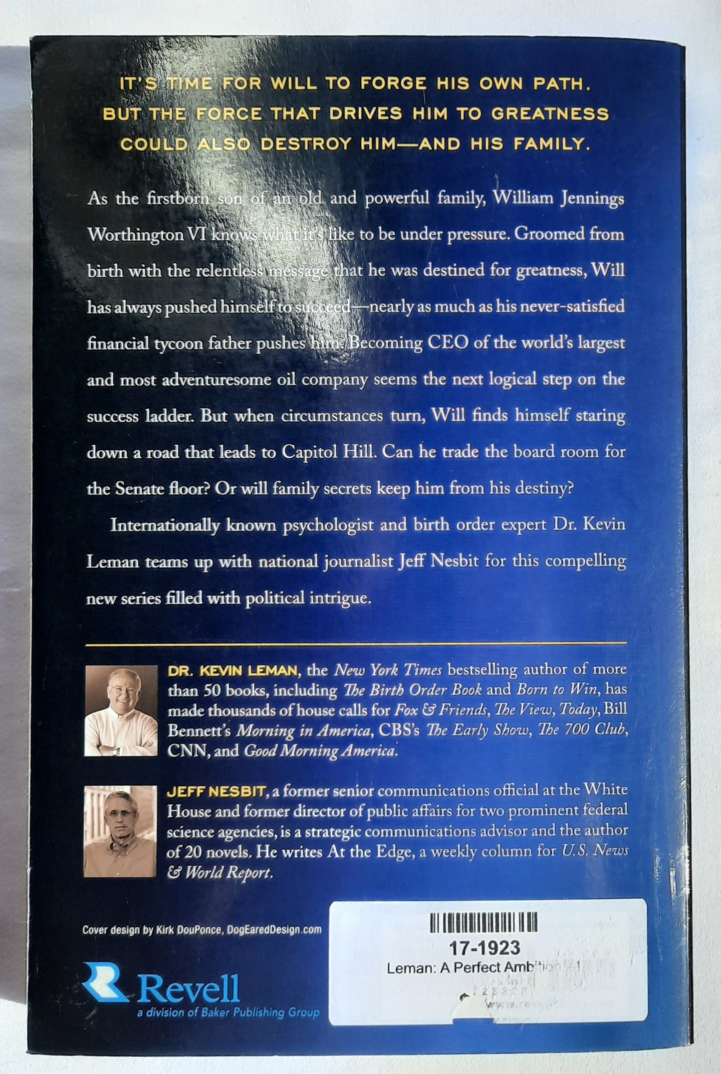 A Perfect Ambition #1 Kevin Leman; Jeff Nesbit (Worthington Destiny, New, 2015, Pbk, 336 pages, Revell)