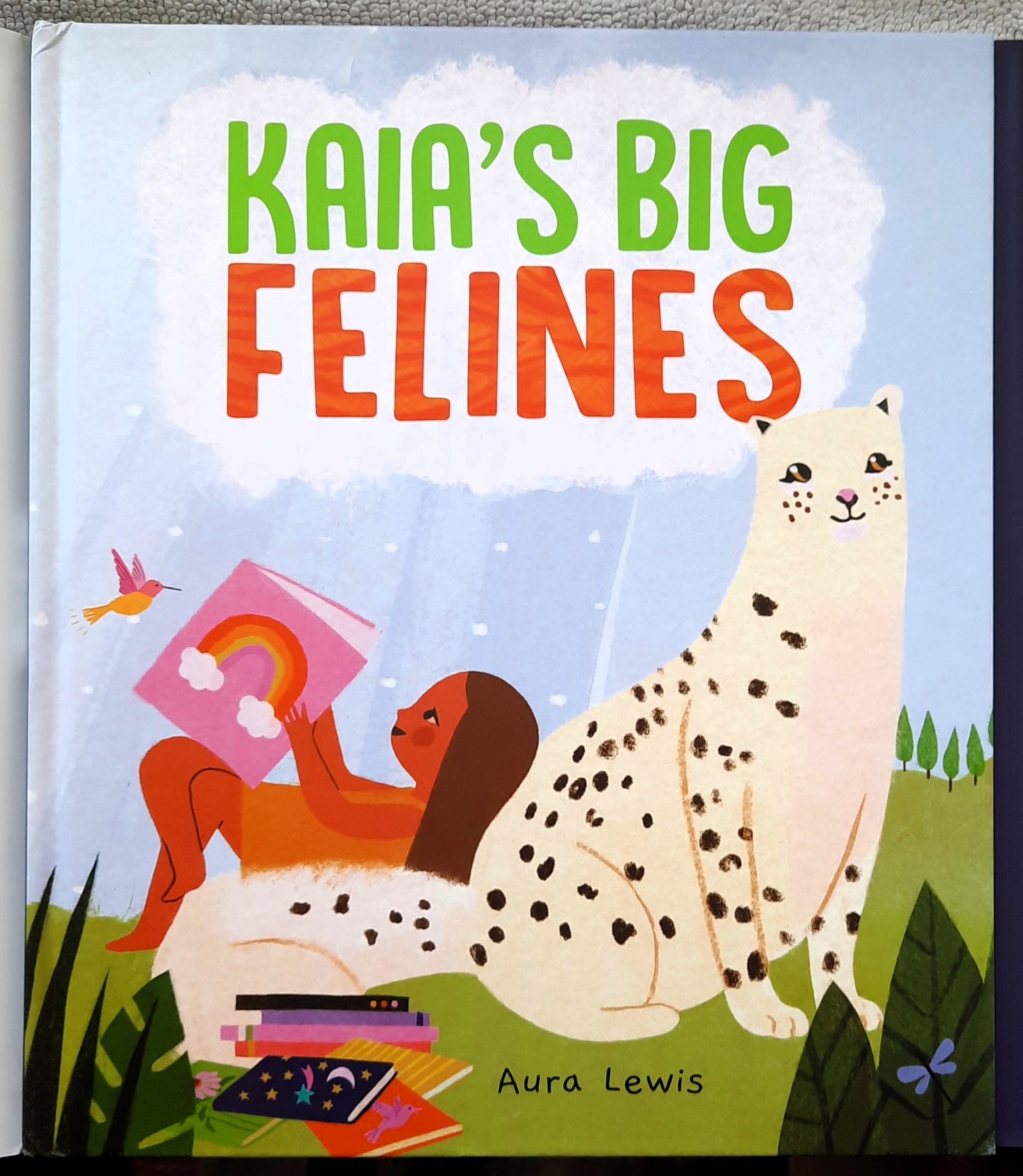 Kaia's Big Felines by Aura Lewis (New, 2023, HC, 32 pages, Beaming Books)