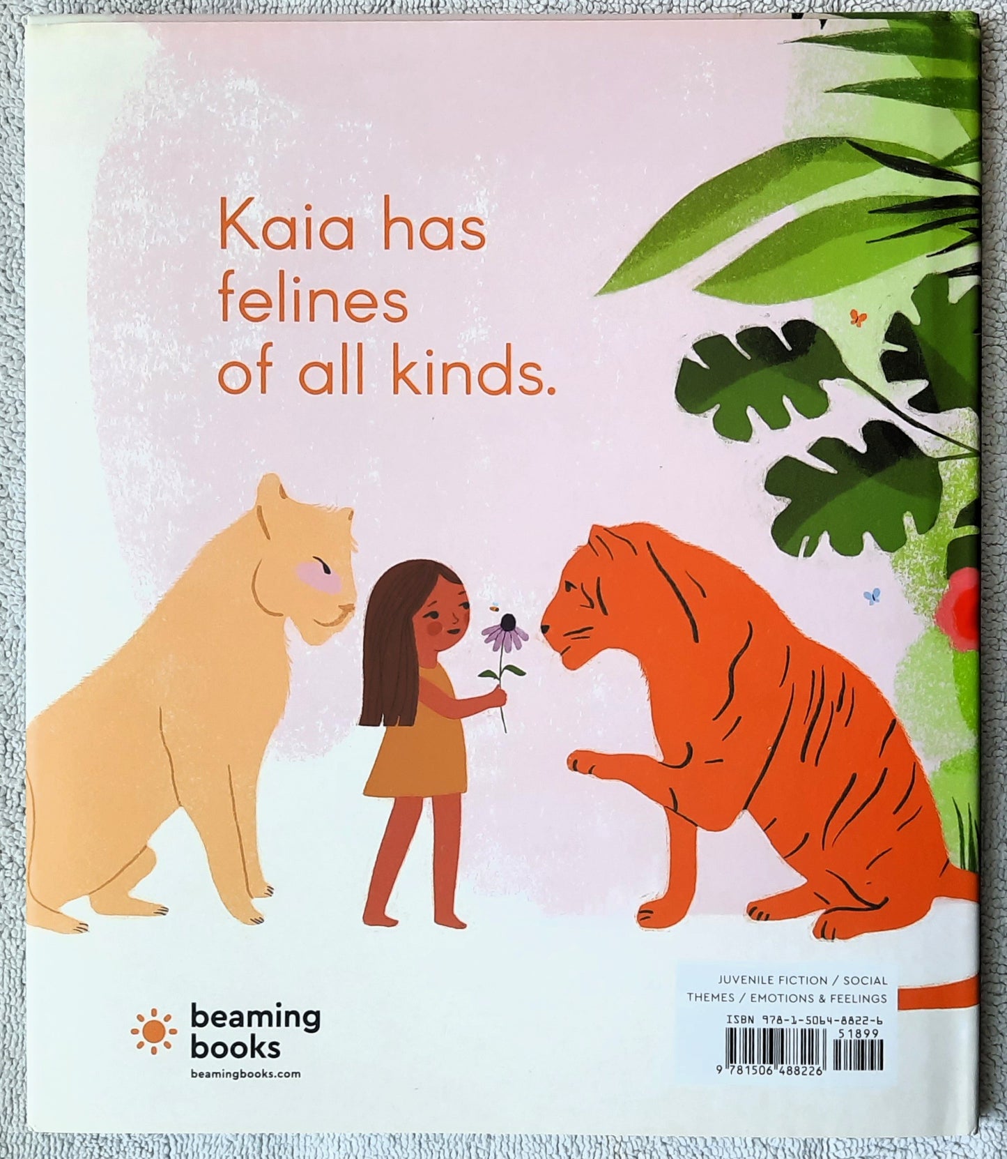 Kaia's Big Felines by Aura Lewis (New, 2023, HC, 32 pages, Beaming Books)