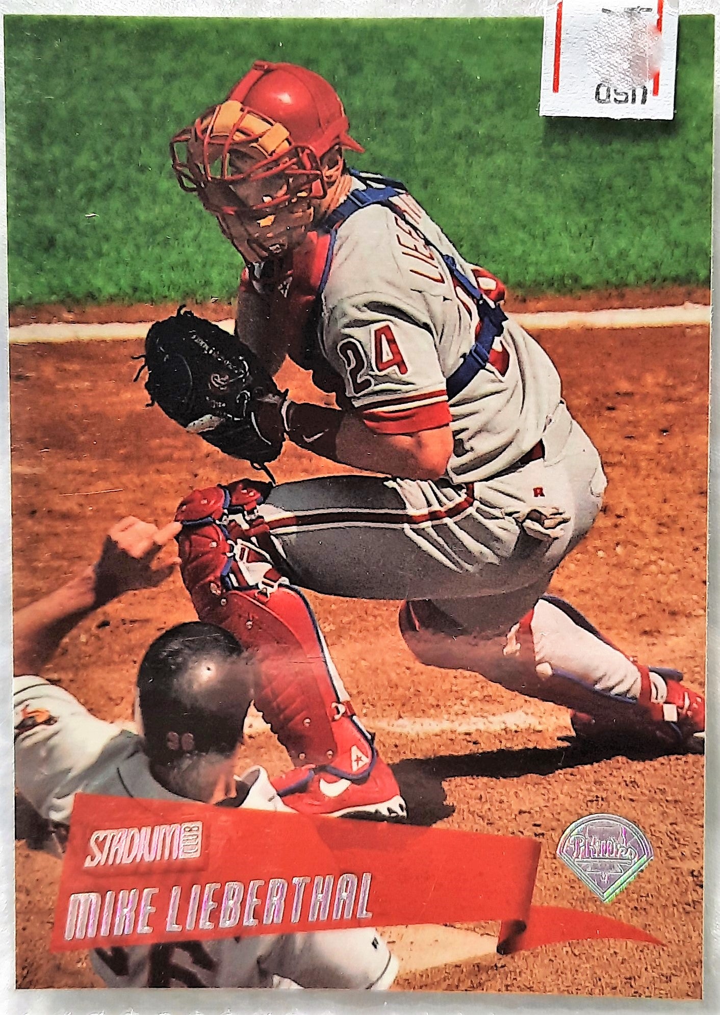 TOPPS 2000 Stadium Club Mike Lieberthal Philadelphia Phillies #160 Baseball Card TOPPS