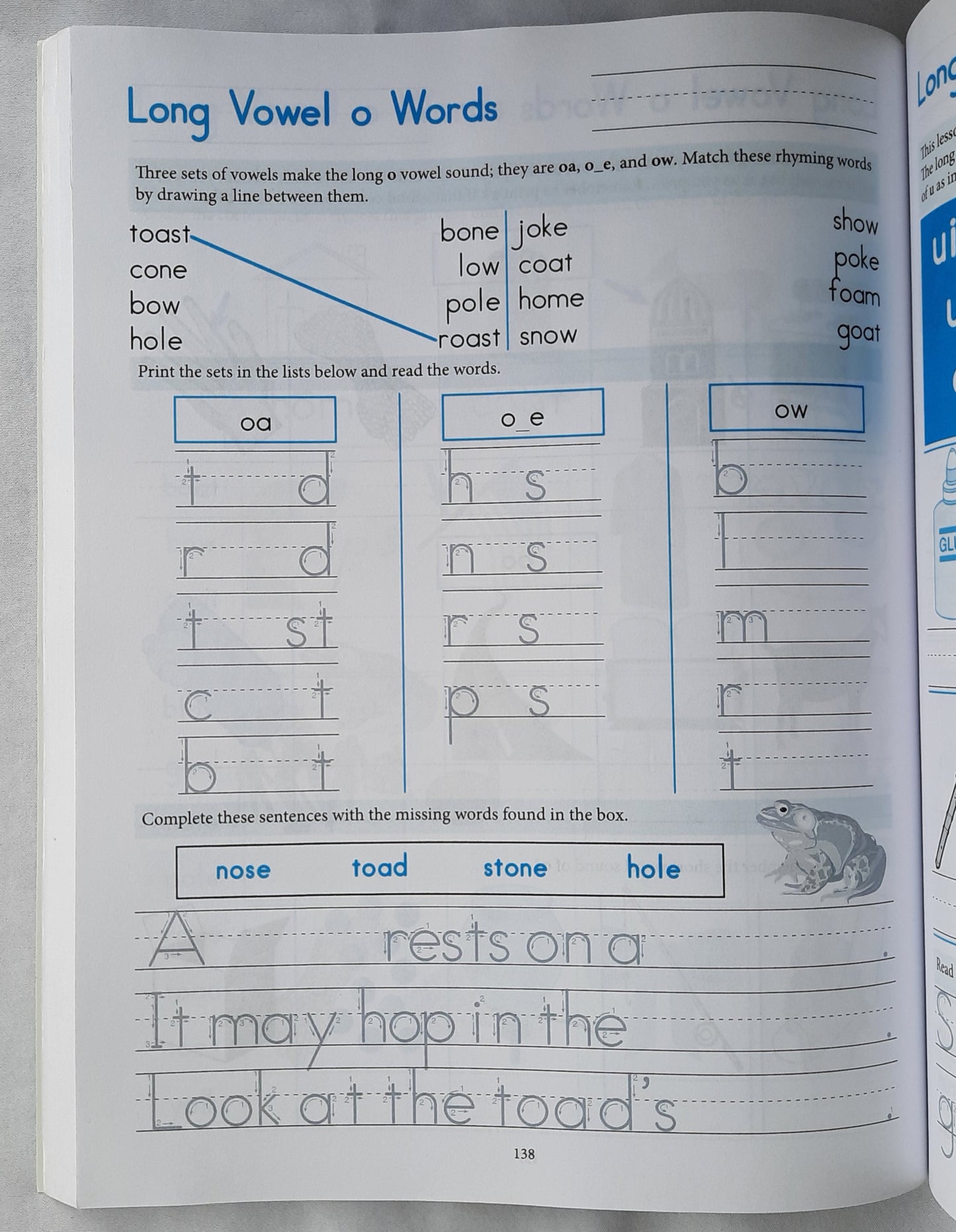 Adventures in Phonics Level A Third Edition by Florence Lindstrom (Like new, 2020, Pbk, 216 pages, Christian Liberty Press)