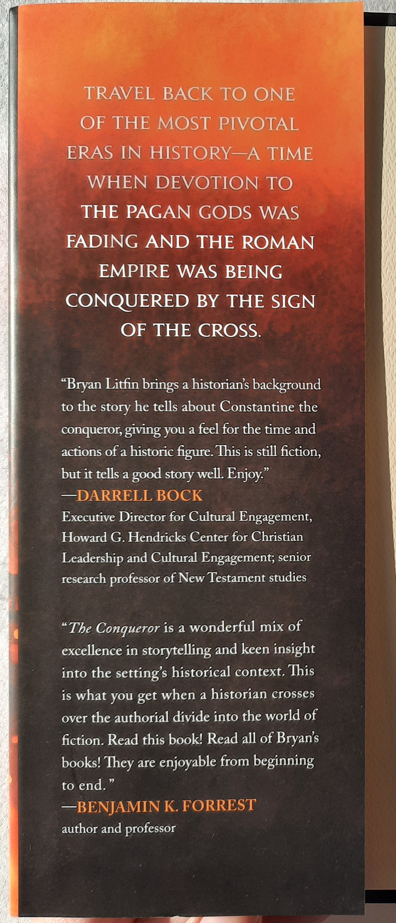 The Conqueror #1 by Bryan Litfin (Constantine's Empire, New, 2020, HC, 492 pages, Revell)