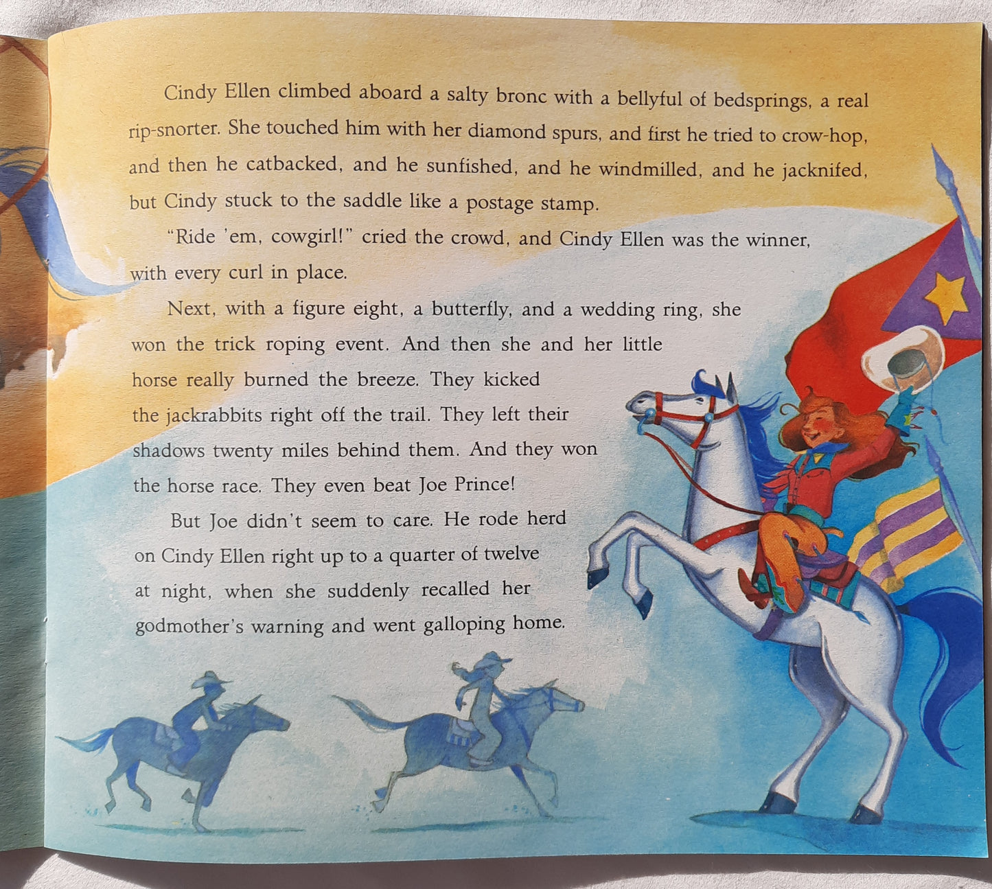 Cindy Ellen by Susan Lowell; Jane Manning (Good, Pbk, 2000, Scholastic, 40 pages)