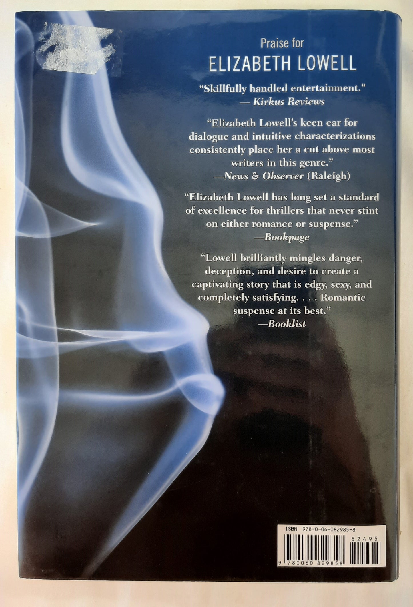 Blue Smoke and Murder by Elizabeth Lowell (Very good, 2008, HC, 404 pages, William Morrow)