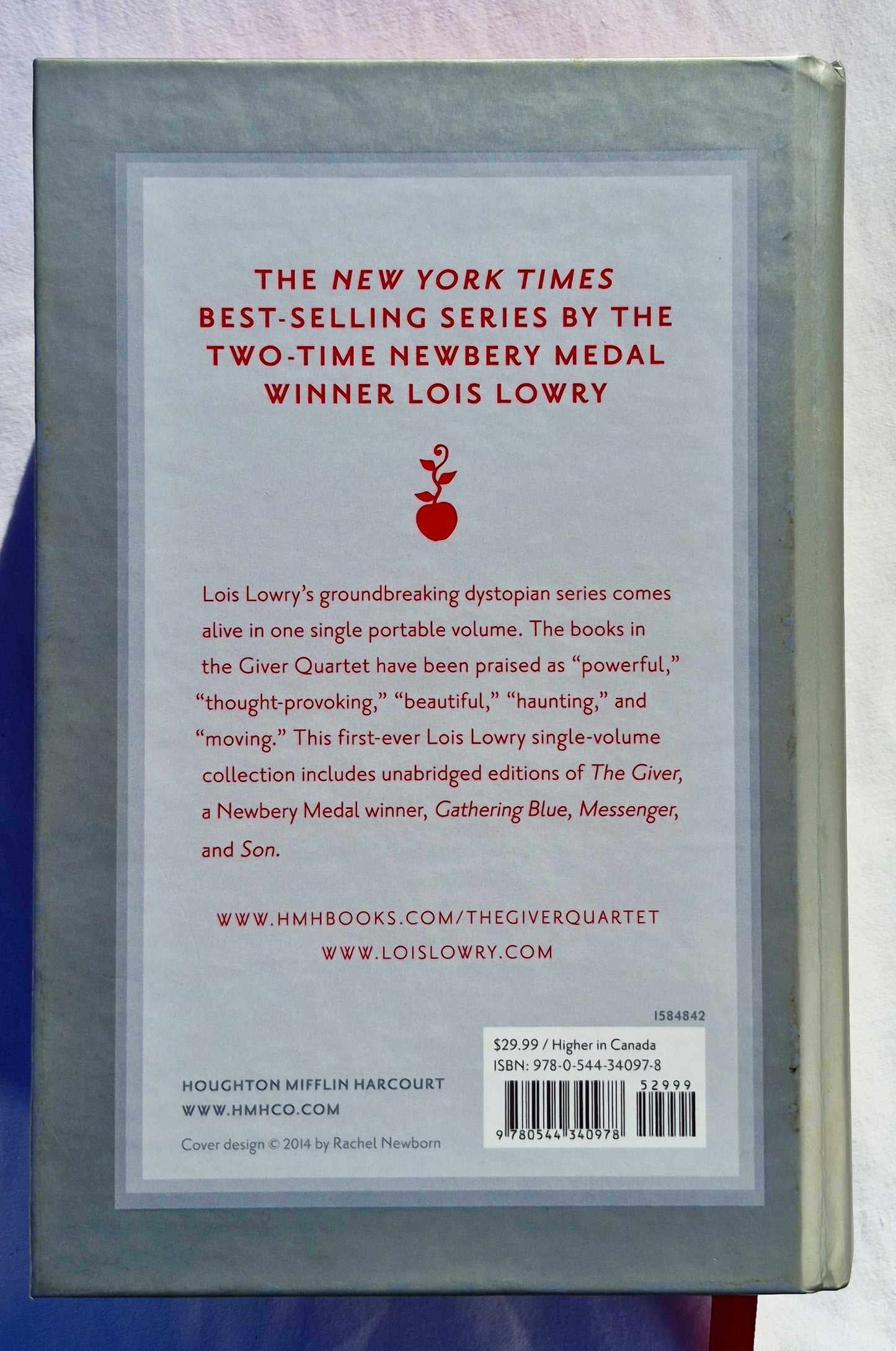 The Giver Quartett von Lois Lowry (Sehr Gut, 2012, geb., 772 Seiten, Houghton Mifflin Harcourty)