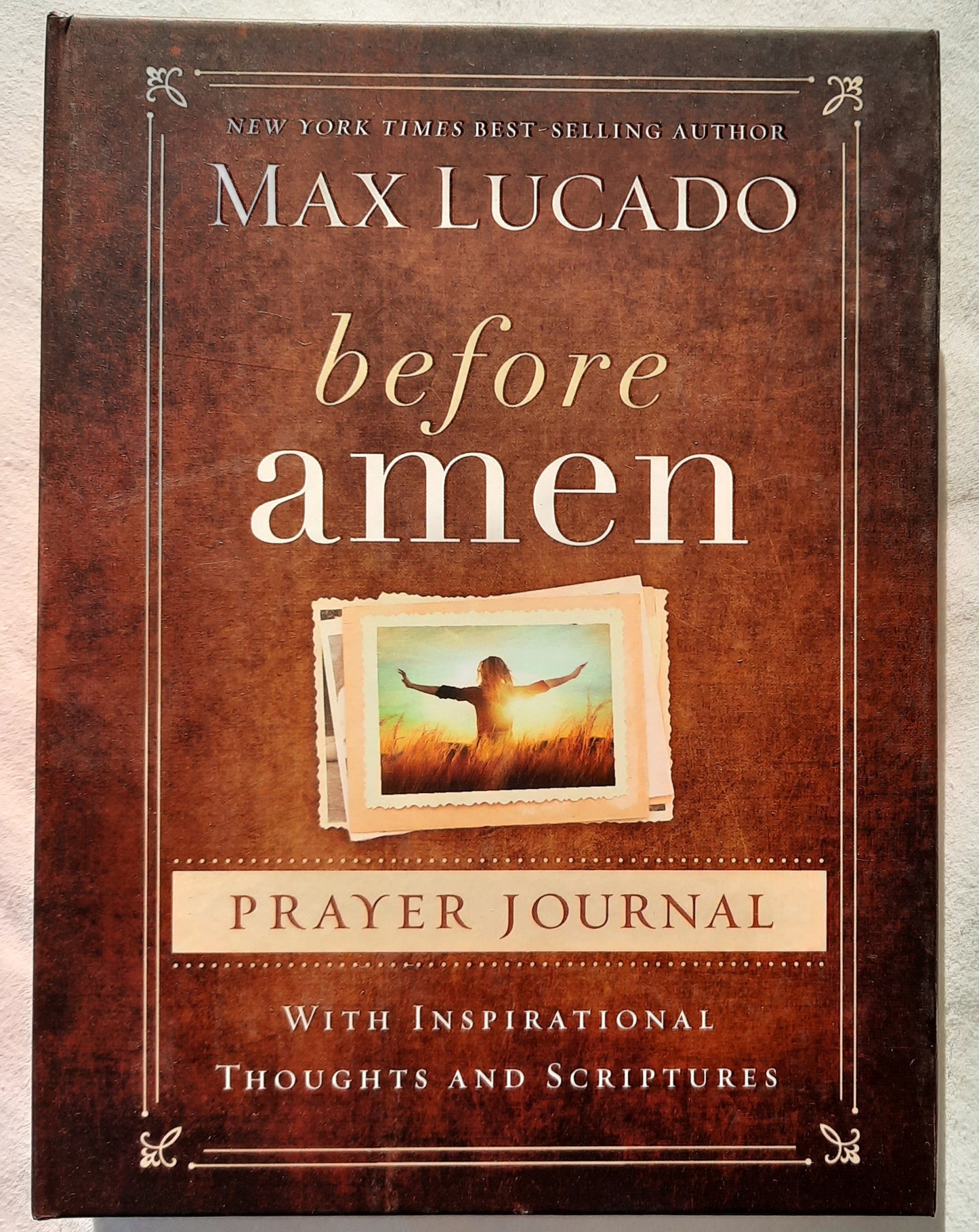 Before Amen Prayer Journal by Max Lucado (Like new, 2014, HC, 187 pages, Thomas Nelson)