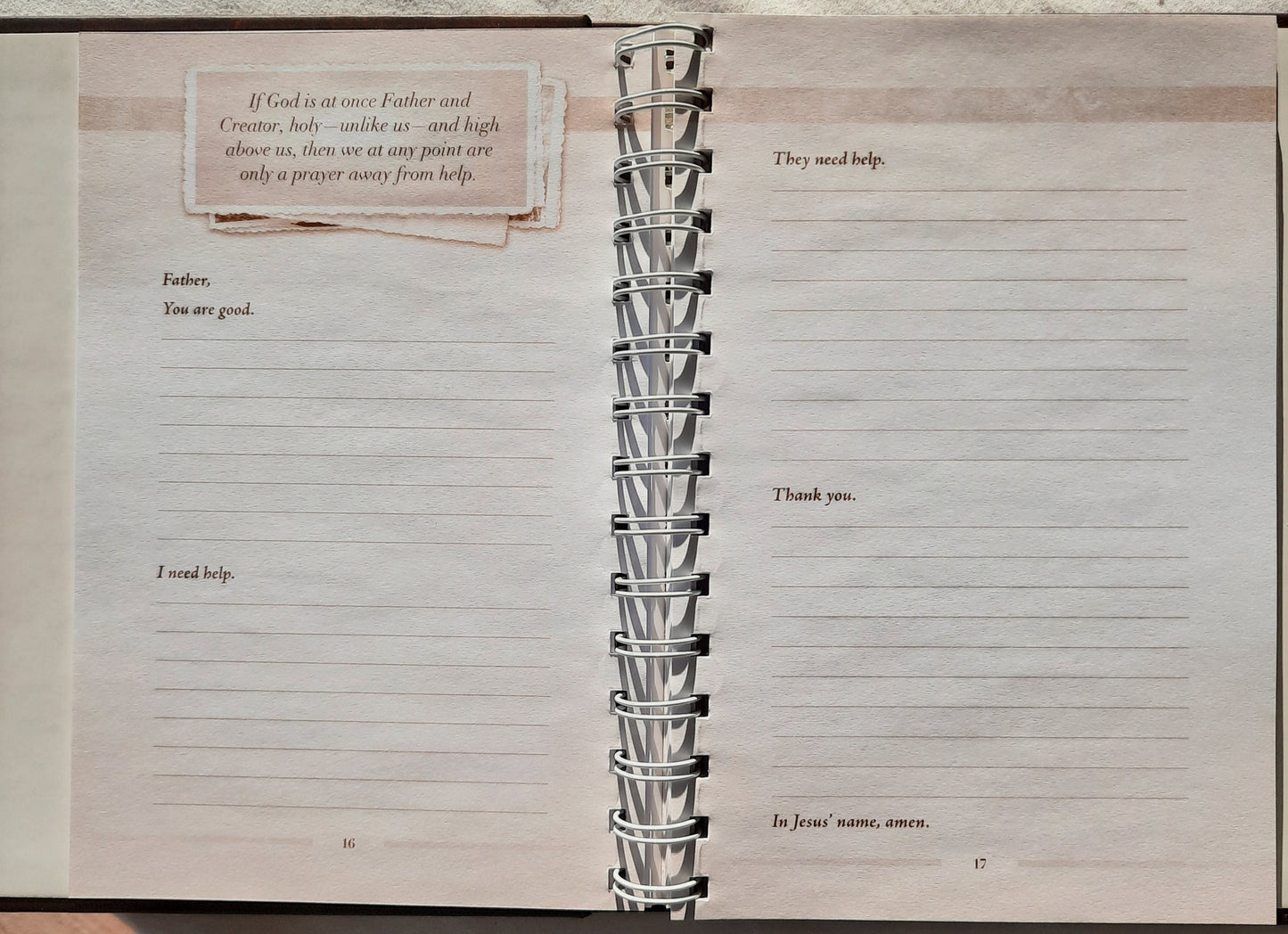 Before Amen Prayer Journal by Max Lucado (Like new, 2014, HC, 187 pages, Thomas Nelson)