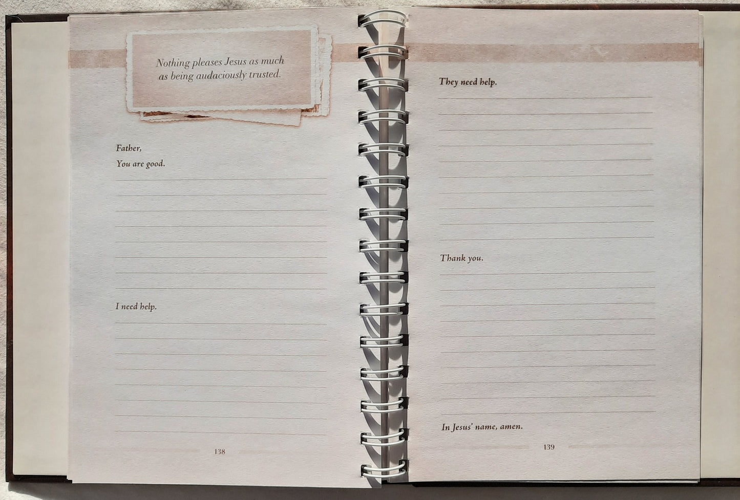 Before Amen Prayer Journal by Max Lucado (Like new, 2014, HC, 187 pages, Thomas Nelson)