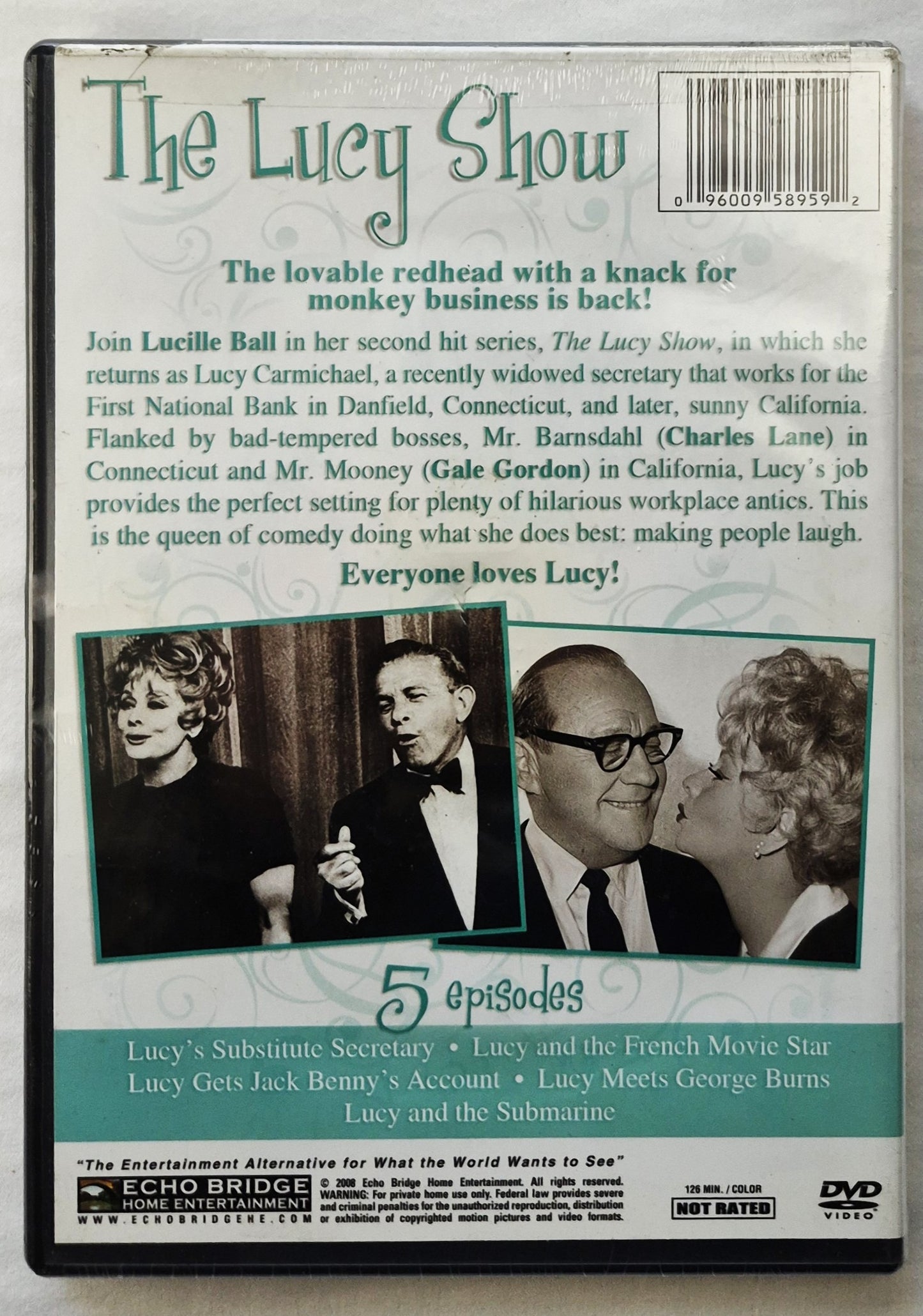 The Lucy Show: 5 Folgen DVD (Sehr Gut, 2008, Echo Bridge Entertainment)
