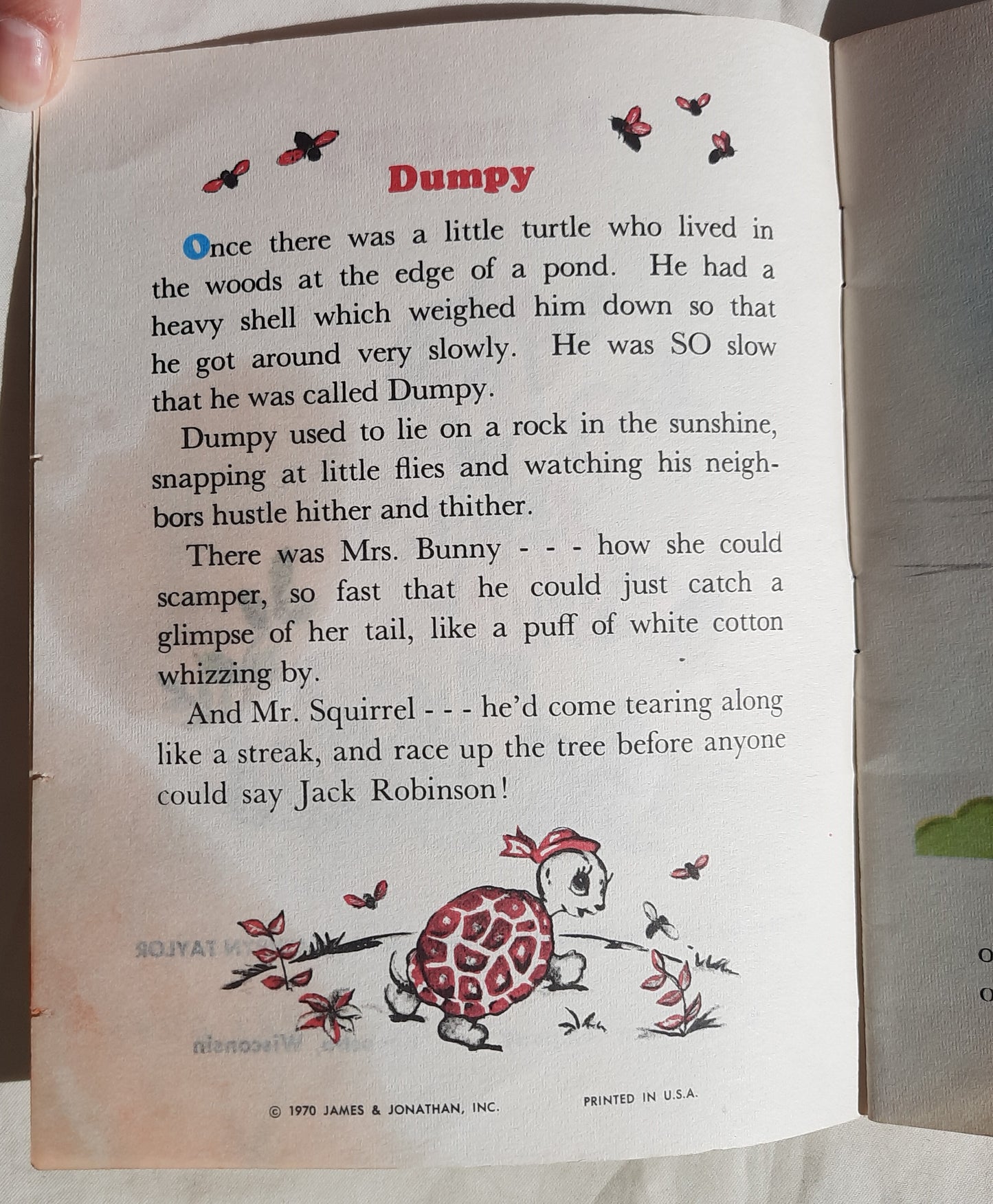 Dumpy by Lucy MacDonald; Cathryn Taylor (Acceptable, 1970, Pbk, 32 pages, Samuel Lowe Co.)
