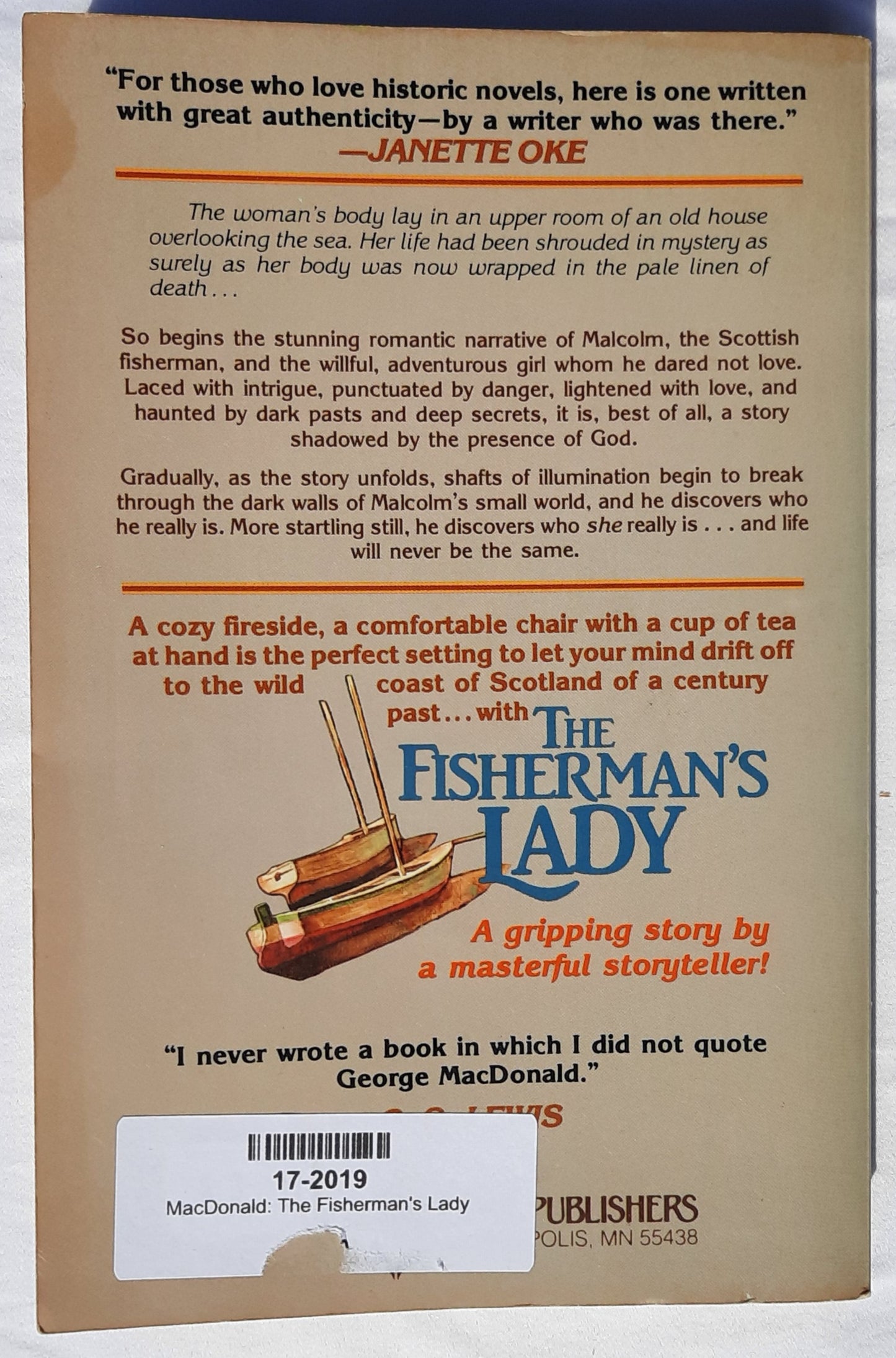 The Fisherman's Lady by George MacDonald (Good, 1982, Pbk, 278 pages, Bethany House)