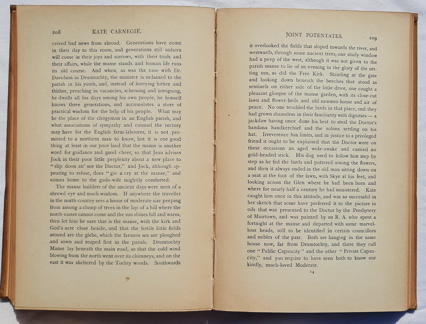Kate Carnegie by Ian MacLaren (Very good, 1896, HC, 358 pages, Dodd, Mead and Company)