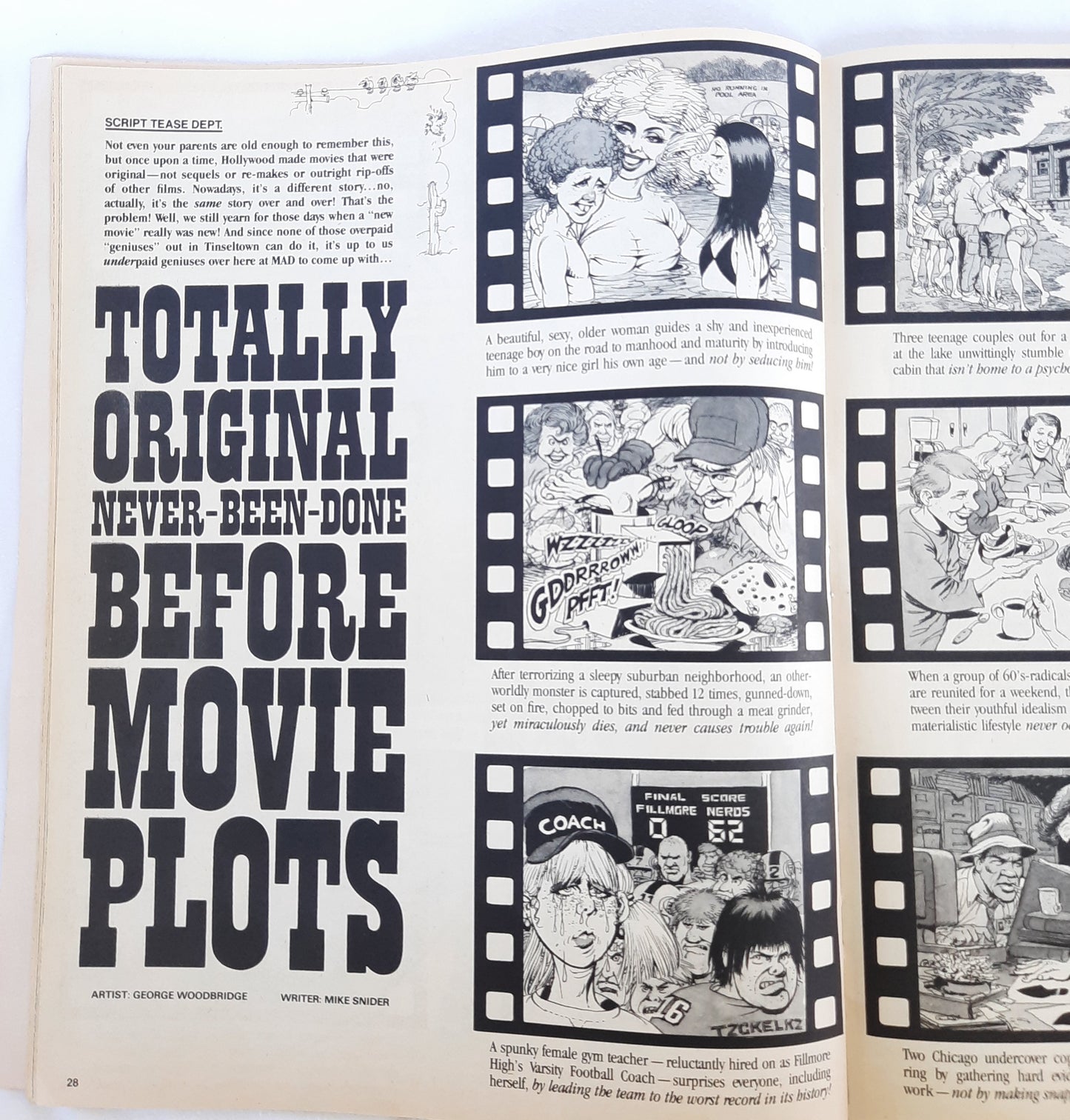 Mad Magazine No. 299 The Simpsons; Total Recall (Good, December 1990. Pbk, 48 pages)