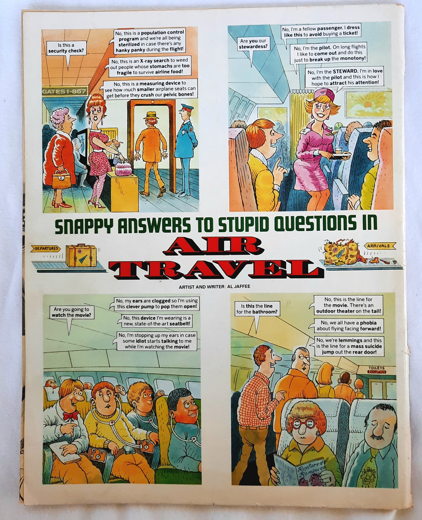 Mad Magazine No. 299 The Simpsons; Total Recall (Good, December 1990. Pbk, 48 pages)