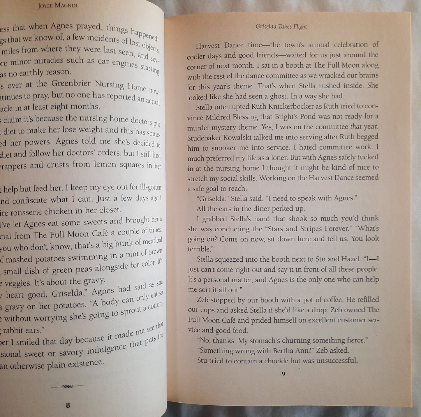Griselda Takes Flight #3 by Joyce Magnin (Bright's Pond, Very Good, 2011, PBK, 379 pages, Abingdon Press)