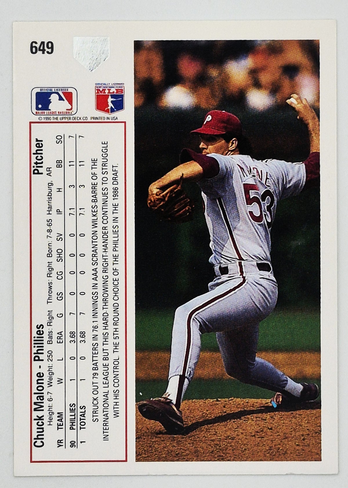 Bewertung '92 Julio Machado Milwaukee Brewers Relief Pitcher #353 Baseballkarte Nahezu Neuwertig