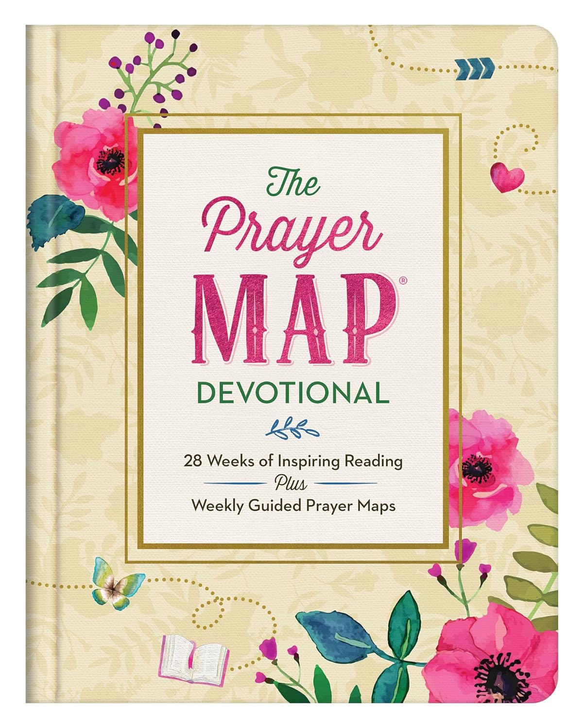 The Prayer Map Devotional by Donna K. Maltese (New, 2020, HC, 240 pages)