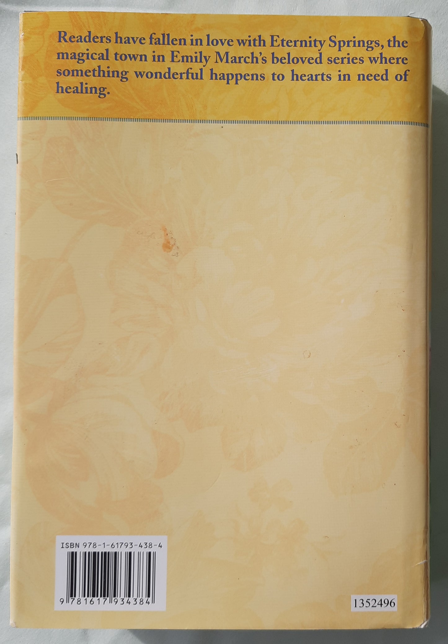 Lover's Leap by Emily March (LARGE Print, Eternity Springs #4, Very good, 2012, HC, 497 pages, Ballantine Books)