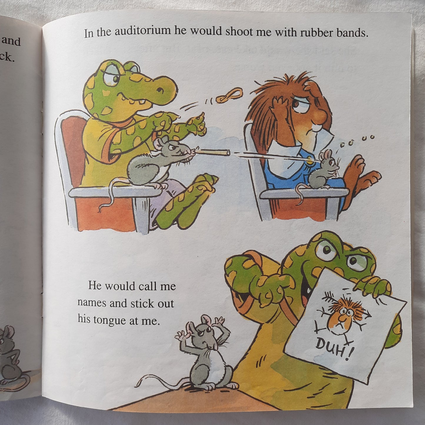 Just a Bully by Gina and Mercer Mayer (Very Good, 2003, Pbk, 24 pages, Golden Books)