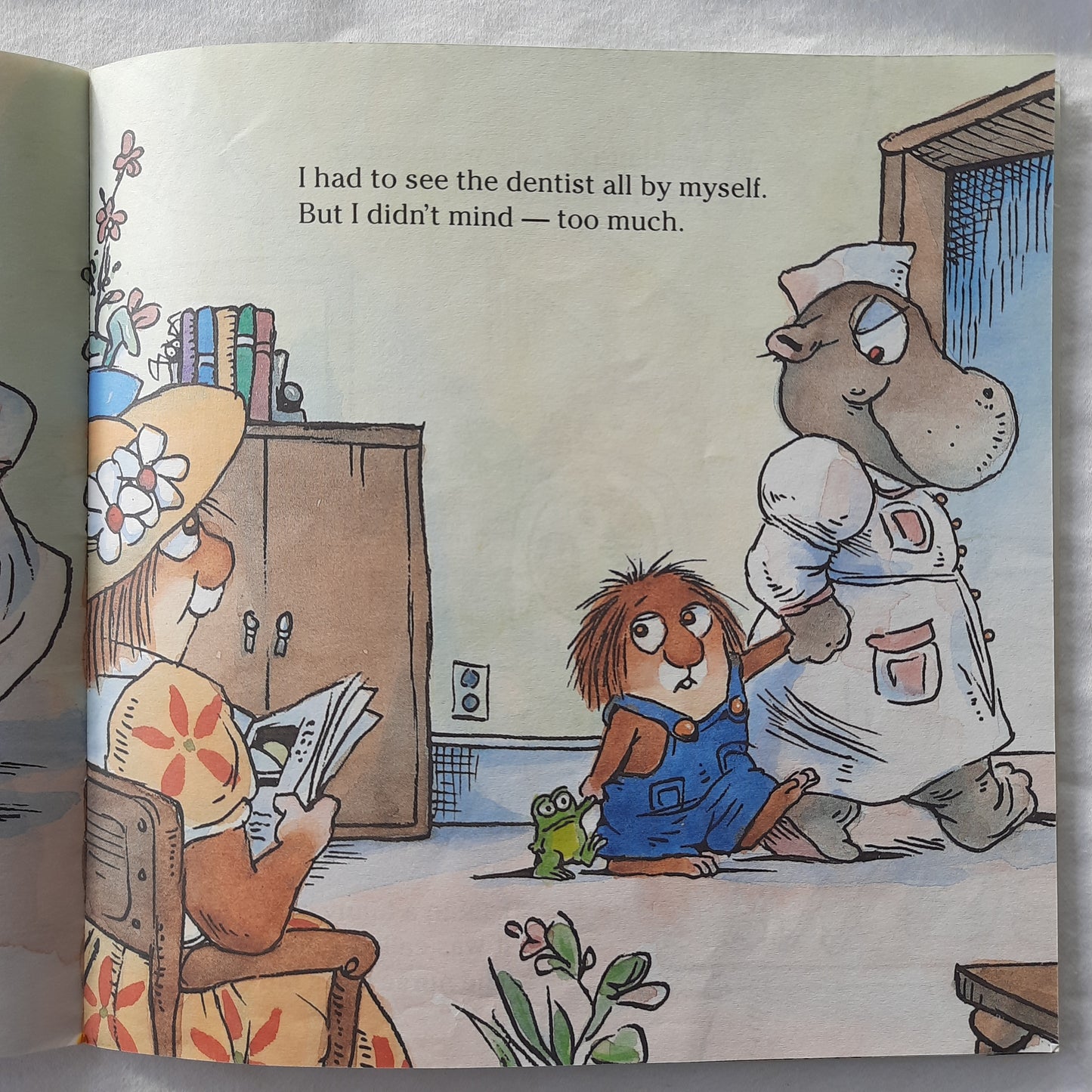 Just Going to the Dentist by Mercer Mayer (Good, 2003, Pbk, 24 pages, Golden Books)